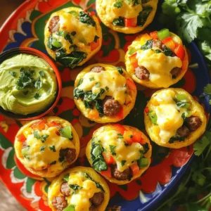 - 4 large eggs - 1 cup shredded cheese (cheddar, mozzarella, or your favorite blend) - 1 cup diced vegetables (bell peppers, spinach, onions) - 1 cup cooked breakfast sausage or turkey, crumbled The essential ingredients are the heart of your breakfast bombs. The eggs bind everything together. The cheese adds creaminess and flavor. You can choose any cheese you love. I often use cheddar for a sharp taste. Diced vegetables bring color and nutrition. Bell peppers and spinach are my go-to favorites. The sausage or turkey gives a nice, hearty touch. You can even skip the meat for a vegetarian option. - 1 cup all-purpose flour - 1 tablespoon baking powder - 1 teaspoon garlic powder - 1 teaspoon salt - 1 teaspoon black pepper The dry ingredients are key for structure. All-purpose flour makes the bombs rise and hold their shape. Baking powder helps them puff up nicely in the oven. Garlic powder adds a hint of flavor without being too strong. Salt and black pepper are must-haves for seasoning. Adjust these spices to suit your taste. - ¼ cup milk - ¼ cup olive oil - Cooking spray for greasing The wet ingredients keep your bombs moist. Milk adds creaminess and helps mix everything. Olive oil provides richness and keeps the bombs tender. Don’t forget the cooking spray! It prevents sticking and makes cleanup easy. Using these ingredients, you can create a delicious breakfast treat. For the full recipe, check out the detailed steps to make these flavorful breakfast bombs. - Preheat the oven to 375°F (190°C). - Grease a standard muffin tin with cooking spray. - In a large mixing bowl, combine all-purpose flour, baking powder, garlic powder, salt, and black pepper. Mix these dry ingredients well. - In another bowl, crack the eggs and beat them. Add milk and olive oil, then mix until smooth. - Carefully pour the egg mixture into the dry ingredients. Stir gently with a spatula to combine, but do not over-mix. - Fold in the shredded cheese, diced vegetables, and crumbled sausage or turkey. Make sure everything is well mixed. - Fill each muffin cup about ¾ full with the mixture. This allows space for rising while baking. - Place the muffin tin in the oven and bake for 20-25 minutes. Look for a golden-brown top. - After baking, let the breakfast bombs cool for a few minutes. Then, remove them gently using a fork or spatula. You can find the Full Recipe for more detailed steps and ingredients. Baking Tips - Make sure your oven is the right temperature. This helps everything cook evenly. - Check for doneness with a toothpick. If it comes out clean, they are done. Ingredient Choices - Try using different cheeses. Cheddar and mozzarella are great, but get creative! - You can add more spices. Adjust them to fit your taste. A pinch of chili powder can add a fun kick. Presentation Tips - Arrange your breakfast bombs on a colorful platter. It makes them look tasty right away! - Serve with fresh salsa or creamy avocado dip. This adds flavor and pairs well. - For a fancy touch, sprinkle fresh herbs like cilantro or parsley on top. It makes the dish pop! These tips will help you create breakfast bombs that look good and taste even better. Enjoy making them with your own twist! {{image_4}} I love to experiment with breakfast bombs. They are fun and easy to make. You can change them up to fit your taste. Here are some tasty variations. To make a vegetarian version, skip the sausage. Instead, add more veggies like zucchini, mushrooms, or spinach. You can also use black beans for protein. This keeps your breakfast bombs hearty and filling without meat. You can mix and match your favorite vegetables to create endless combos. If you want a sweet start to your day, try sweet breakfast bombs. Mix in fruits like blueberries, bananas, or apples. Add a sprinkle of cinnamon for a dessert twist. This makes them like a morning treat. You can even top them with a drizzle of honey or maple syrup for extra sweetness. For those who need gluten-free meals, this recipe can adapt. Use a gluten-free flour blend instead of all-purpose flour. This still gives you the same fluffy texture. Plus, it makes breakfast bombs safe for everyone to enjoy. Just check the labels to ensure your other ingredients are gluten-free too. These variations keep breakfast exciting. Each one offers a unique taste. You can find the full recipe for all your breakfast bomb ideas in the [Full Recipe]. Store your breakfast bombs in the fridge for up to a week. Allow them to cool before placing them in an airtight container. This keeps them fresh and tasty. You can also wrap them in plastic wrap for extra protection. Label the container with the date for easy tracking. When you’re ready to enjoy them, simply take out what you need! If you want to keep your breakfast bombs longer, freeze them! Place them in airtight containers or freezer bags. Make sure to remove as much air as possible. This helps avoid freezer burn. You can freeze them for up to three months. For easy access, consider freezing them in single servings. To reheat your breakfast bombs, a few methods work best. The oven is my favorite. Preheat it to 350°F (175°C). Place the bombs on a baking sheet and heat for about 10-15 minutes. This keeps them crispy. You can also use the microwave for a quicker option. Just heat for about 30 seconds to 1 minute. Check to avoid overheating. Enjoy your breakfast bombs warm and delicious! Yes, you can make breakfast bombs ahead of time. To do this, prepare the mixture and fill the muffin tin. Cover it with plastic wrap and store it in the fridge for up to 24 hours. This way, you can bake them fresh in the morning. If you want to store them longer, bake the bombs and let them cool. Place them in an airtight container and keep them in the fridge for up to a week. You can also freeze them for up to three months. Just thaw them in the fridge before reheating. Breakfast bombs can be healthy, but it depends on the ingredients you choose. They offer protein from eggs and sausage and nutrients from vegetables. You can make them healthier by using turkey sausage or adding more veggies. Consider using low-fat cheese or even skipping cheese for a lighter option. If you're gluten-free, you can swap all-purpose flour for a gluten-free blend. This way, you still enjoy the flavor without the gluten. Breakfast bombs pair well with various sides. You can serve them with fresh salsa for a zesty kick. A creamy avocado dip also complements the flavors nicely. For something sweet, consider a side of fresh fruit or yogurt. If you want a heartier meal, serve them with crispy bacon or breakfast potatoes. You can also add a drizzle of hot sauce for those who like a bit of heat. You can find the detailed preparation steps and ingredients for Breakfast Bombs [here](#). Breakfast bombs are a fun and easy meal option. We covered all you need to know, from the essential ingredients to tasty variations. Remember, you can mix and match ingredients to suit your taste. Storage tips help keep them fresh, whether you refrigerate or freeze. Don’t forget the many sides you can serve with them. Explore these ideas and enjoy making your own breakfast bombs. They will add a burst of flavor to your mornings!