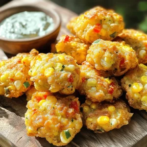- 2 cups corn kernels (fresh or frozen) - 1/2 cup all-purpose flour - 1/2 cup cornmeal - 1/4 cup shredded pepper jack cheese - 1/4 cup finely chopped red bell pepper - 1/4 cup chopped green onions - 1 fresh jalapeño, finely chopped - 1 teaspoon ground cumin - 1 teaspoon chili powder - 1/2 teaspoon baking powder - Salt and pepper to taste - 1/4 cup buttermilk (or regular milk) - Olive oil for frying - Fresh cilantro for garnish - Lime wedges for serving - Alternative cheeses for flavor enhancements To make Spicy Mexican Corn Bites, gather these ingredients. Fresh corn works great, but frozen corn is just fine too. You will need all-purpose flour and cornmeal, to give the bites their shape and texture. Shredded pepper jack cheese adds a creamy kick. Chopped red bell pepper and green onions bring color and crunch. The fresh jalapeño gives these bites their spice. Ground cumin and chili powder deepen the flavor. You will need baking powder to help them rise. Don't forget salt and pepper for taste. Buttermilk gives moisture and creaminess, while olive oil is essential for frying. If you want to take it up a notch, add fresh cilantro as a garnish and serve with lime wedges for a zesty finish. You can also explore different cheeses for added flavor. This full recipe will guide you through the simple steps to make these tasty bites. 1. Start by mixing the dry ingredients. In a large bowl, add 2 cups of corn kernels, 1/2 cup of all-purpose flour, 1/2 cup of cornmeal, and 1/2 teaspoon of baking powder. Stir until the dry ingredients blend well. You want no clumps in your mix. 2. Next, add cheese and vegetables. Toss in 1/4 cup of shredded pepper jack cheese, 1/4 cup of finely chopped red bell pepper, 1/4 cup of chopped green onions, and 1 chopped jalapeño. Season with 1 teaspoon of ground cumin, 1 teaspoon of chili powder, salt, and pepper to taste. Mix everything until well combined. 3. Now, incorporate the liquids. Gradually pour in 1/4 cup of buttermilk. Gently fold the mixture together until it forms a thick batter. If it looks too thick, add a splash of milk. Let the batter rest for about 10 minutes. This helps the flavors meld. 1. Heat the skillet and oil. Pour a generous amount of olive oil into a large skillet over medium heat. You need enough oil to cover the bottom of the skillet. 2. Use a frying technique for a crispy texture. Once the oil shimmers, drop spoonfuls of the corn mixture into the skillet. Make sure to leave space between each piece for easy flipping. 3. Check for doneness. Cook the corn bites for 3-4 minutes on each side. They should turn golden-brown and crispy. Adjust the heat if necessary to prevent burning. 1. For garnishing options, arrange the corn bites on a colorful platter. A sprinkle of fresh cilantro or lime wedges adds a nice touch. 2. Recommended dipping sauces include creamy cilantro lime or zesty salsa. They add extra flavor and a delightful kick. For the full recipe, please refer to the earlier section. Enjoy your cooking! Adjusting spice levels Start by tasting the batter. If you want more heat, add extra jalapeño or some hot sauce. If you prefer mild, use less jalapeño or remove the seeds. Ensuring even cooking temperature Heat your skillet over medium heat. Too hot, and the bites burn. Too cool, and they will soak up oil. Test the oil by dropping a small amount of batter in. If it sizzles, you’re ready to fry. Making a thicker or thinner batter For a thicker bite, use less milk. For a thinner batter, add a bit more. This will change how they cook, so keep an eye on them. Cooling and refrigerating After cooking, let the corn bites cool on a paper towel. Store them in an airtight container in the fridge. They will stay good for about three days. Reheating methods for best results To reheat, use a skillet over medium heat. This keeps them crispy. You can also bake them in the oven at 350°F for about 10 minutes. Avoid the microwave; it makes them soggy. {{image_4}} You can easily switch ingredients to make your Spicy Mexican Corn Bites unique. Here are some ideas: - Alternative vegetables to include: Try adding diced zucchini or grated carrots for a fresh twist. You can also use corn and black beans for more texture. - Different types of cheese for flavor variations: Instead of pepper jack, use cheddar or feta cheese. Each cheese brings its own taste that can change the dish. If you love heat, consider these spicy options: - Adding extra jalapeños or hot sauce: Increase the amount of jalapeños for more spice. You can also drizzle your bites with your favorite hot sauce before serving. - Incorporating different spices: Add cayenne pepper or smoked paprika for an exciting kick. These spices can enhance the flavor profile and add depth. You can modify the recipe to fit dietary needs easily. - Gluten-free ingredients: Use gluten-free flour instead of all-purpose flour. This swap maintains the texture while making it suitable for gluten-free diets. - Vegan modifications: Substitute buttermilk with non-dairy milk and use a vegan cheese. This way, you create a tasty vegan version without losing flavor. For the complete recipe, refer to the Full Recipe. What dishes go well with Spicy Mexican Corn Bites? They shine alongside fresh salads. Try a zesty avocado salad or a corn salsa. These add crunch and freshness. You can also pair them with tacos for a full meal. What drinks match these bites? A chilled glass of agua fresca works great. You can choose flavors like watermelon or cucumber. If you prefer something stronger, a light Mexican beer or a margarita is perfect. The coolness balances the spice of the bites. How can you make the dish look appealing? Arrange the corn bites on a bright platter. Use vibrant colors to attract attention. Add a sprinkle of fresh cilantro on top for a pop of green. What about thematic serving styles? For a fiesta feel, use colorful dishware. Place small bowls of dipping sauces around the bites. This invites everyone to dive in and enjoy. You can also serve the bites in mini taco holders for a fun twist. Check out the Full Recipe for more details on making these delicious corn bites! Can I use canned corn instead of fresh or frozen? Yes, you can use canned corn. Just drain and rinse it well. Canned corn works great and saves time. However, fresh or frozen corn gives a better taste and texture. How can I make these corn bites ahead of time? To make these bites ahead, prepare the batter and store it in the fridge. You can also fry them and keep them warm in the oven. Reheat them in the oven for a few minutes before serving for the best flavor. What dipping sauces pair well with Spicy Mexican Corn Bites? I love pairing these bites with creamy cilantro lime sauce or zesty salsa. You can also try ranch dressing or guacamole for a fun twist. Why are my corn bites falling apart? If your corn bites fall apart, the batter may be too wet. Add a bit more flour or cornmeal to the mix. Make sure to mix the ingredients well for better binding. What can I do if the bites are too greasy? If your bites are greasy, try frying them at a higher temperature. This helps them cook faster and reduces the oil absorption. After frying, let them rest on paper towels to soak up extra oil. Can I replace buttermilk with something else? Yes, you can use regular milk or make a quick substitute. Mix one cup of milk with one tablespoon of vinegar or lemon juice. Let it sit for five minutes before using. What is a good alternative to cornmeal? If you don't have cornmeal, try using fine breadcrumbs or ground oats. These alternatives will still give your corn bites some texture and flavor. You now have a complete guide to making delicious corn bites. We covered all the ingredients, cooking steps, and helpful tips to perfect your dish. Variations and serving ideas allow you to customize these bites for any occasion. Don’t forget to experiment with flavors and spices. These bites are easy to make and fun to share with friends or family. Try them out and enjoy a tasty snack you can be proud of!