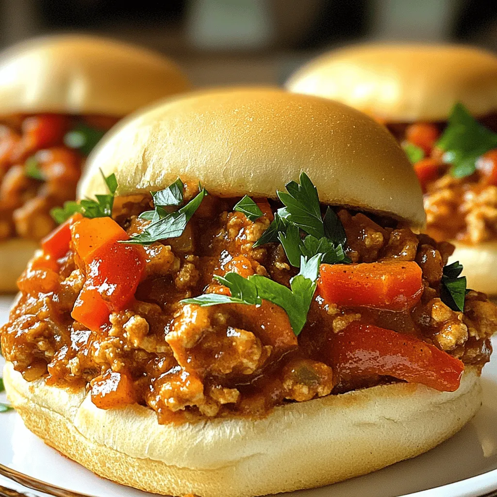 Delicious Cajun Chicken Sloppy Joes Simple Recipe