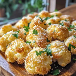 To make Crispy Parmesan Roasted Cauliflower, you'll need these simple ingredients: - 1 large head of cauliflower, cut into bite-sized florets - 1 cup freshly grated Parmesan cheese - 1/2 cup almond flour (or gluten-free breadcrumbs) - 1 teaspoon garlic powder - 1 teaspoon onion powder - 1 teaspoon dried oregano - 1/2 teaspoon smoked paprika - 1/4 teaspoon freshly ground black pepper - 1/2 teaspoon sea salt - 3 tablespoons extra-virgin olive oil - Fresh parsley, finely chopped These ingredients work together to make a dish that is both crunchy and cheesy. Each item plays a role in bringing out the flavor. The cauliflower brings a nice texture, while the Parmesan adds a rich, nutty taste. The almond flour or breadcrumbs help create that crispy exterior. The spices like garlic powder and smoked paprika give a warm, savory kick. When you mix these flavors, you create a dish that everyone will enjoy. This recipe is perfect for a side dish or a healthy snack. You can find the full recipe linked in the article. - Preheat your oven to 425°F (220°C) and prepare a baking sheet. - In a mixing bowl, combine grated Parmesan cheese, almond flour, garlic powder, onion powder, oregano, smoked paprika, black pepper, and sea salt. - Coat the cauliflower florets with olive oil in a separate bowl. - Add the seasoned mixture to your coated florets. - Toss everything together until all florets are evenly coated with the mix. - Arrange the florets on the baking sheet in a single layer. - Roast for 25-30 minutes, turning the florets halfway through. While you follow these steps, the aroma will fill your kitchen. The crispy texture and cheesy flavor will impress anyone who tries this dish. For the best results, check the full recipe for all details. To get that perfect crispy texture, you must coat the cauliflower evenly with oil. This helps the cheese and spices stick well. Make sure to use fresh cauliflower, as it has the best flavor and texture. Look for firm, tight heads with no brown spots. Fresh cauliflower will roast better and taste great. You can boost the flavor by adding other spices or herbs. Try adding a pinch of cayenne for heat or some rosemary for a fresh taste. You can also switch the cheese. Instead of Parmesan, use Pecorino Romano for a sharper flavor. Cheddar adds a nice twist, too. Serve your crispy cauliflower with dips like ranch or garlic aioli. A squeeze of lemon juice adds a zing. For a pretty presentation, arrange the cauliflower on a platter, sprinkle with parsley, and add more Parmesan on top. This dish looks great and tastes even better. For the full recipe, check out the complete guide. {{image_4}} You can easily make this dish gluten-free. Instead of almond flour, use gluten-free breadcrumbs. They work well and give a nice crunch. If you want to make it dairy-free, try using vegan cheese. It melts nicely and still tastes great on the cauliflower. You can add more veggies to this dish. Broccoli, carrots, or Brussels sprouts fit well with cauliflower. Just cut them into similar sizes. For cooking times, add them to the pan with the cauliflower. They may need a few extra minutes to roast, so check for fork-tenderness. Using an air fryer is a quick way to make this dish. Start by preheating the air fryer to 400°F (200°C). Follow the same steps to coat the cauliflower. Place the florets in a single layer in the air fryer basket. Cook for about 15-20 minutes, shaking the basket halfway through for even crispiness. After enjoying your crispy Parmesan roasted cauliflower, let it cool down. Place your leftovers in an airtight container. This keeps the dish fresh and tasty. Store the container in the fridge. The cauliflower will last about 3 to 4 days. If you notice any sogginess, it’s best to toss it out. When you want to eat the leftovers, you can reheat them. To keep them crispy, use an oven. Preheat the oven to 375°F (190°C). Spread the cauliflower on a baking sheet. Heat for about 10-15 minutes. This helps restore that crunchy texture. You can also use a toaster oven if you prefer. If you want to freeze your crispy cauliflower, wait until it cools completely. Place it in a freezer-safe bag. Remove as much air as you can. This helps prevent freezer burn. The cauliflower can stay in the freezer for up to 2 months. When you’re ready to eat it again, thaw it in the fridge overnight. Then, reheat in the oven to keep it crispy. Avoid microwaving, as it can make the cauliflower soggy. For the full recipe, refer to the previous section. You can pair Crispy Parmesan Roasted Cauliflower with many dishes. It complements grilled chicken or fish well. You can also serve it alongside a fresh salad for a light meal. For a hearty option, try it with quinoa or brown rice. This dish also goes great with a tangy dipping sauce, like garlic aioli or sriracha mayo. Yes, you can use frozen cauliflower. It is convenient and saves time. However, fresh cauliflower gives a better texture. Frozen cauliflower can be softer when cooked. If you use frozen, make sure to thaw and drain it well. This helps avoid excess moisture, which can make it soggy. To achieve the perfect crunch, avoid overcrowding the baking sheet. Ensure each floret gets space to roast evenly. Another tip is to coat the cauliflower in oil well. This helps the cheese and flour stick. Also, flip the florets halfway through cooking. This ensures all sides get crispy. Yes, this dish is healthy. Cauliflower is low in calories and high in fiber. It also contains vitamins C and K. Parmesan cheese adds protein and calcium. Using olive oil adds healthy fats. Overall, this dish is a tasty way to enjoy vegetables while getting good nutrition. Crispy Parmesan Roasted Cauliflower is easy to make and delicious. We covered ingredients, step-by-step instructions, and tips for perfect results. You can enjoy this dish in many ways, from serving ideas to storage tips. Final thoughts: This recipe offers a fun, healthy twist on veggies. Enjoy experimenting with flavors and variations to suit your taste. With each bite, you will find joy in cooking and eating well!