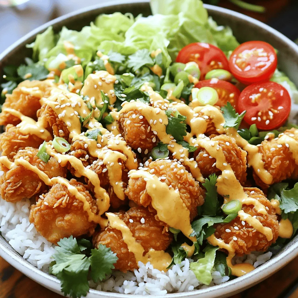 The BEST Bang Bang Chicken Bowl Flavorful and Fun Feast