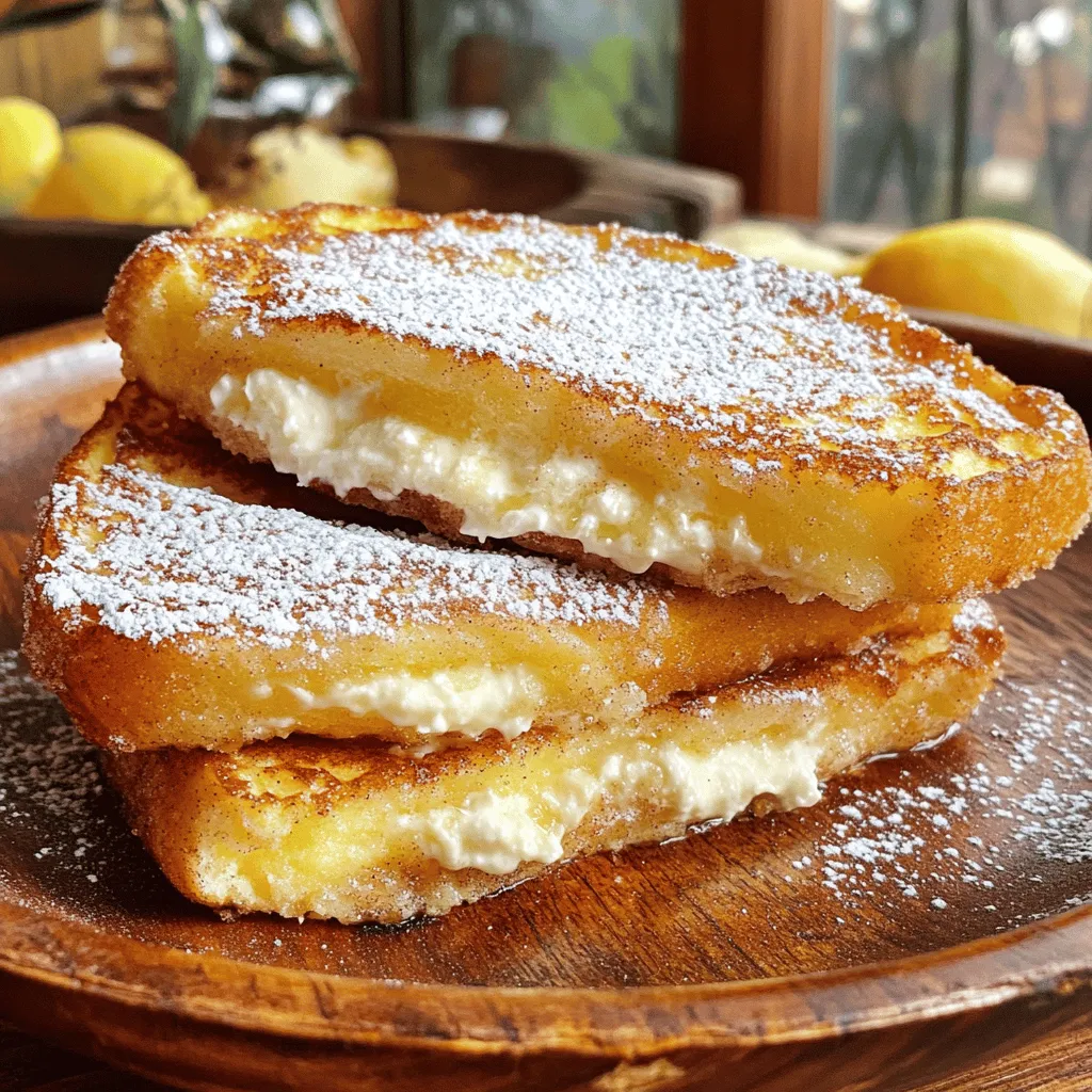 Churro Stuffed French Toast Delightful Breakfast Treat