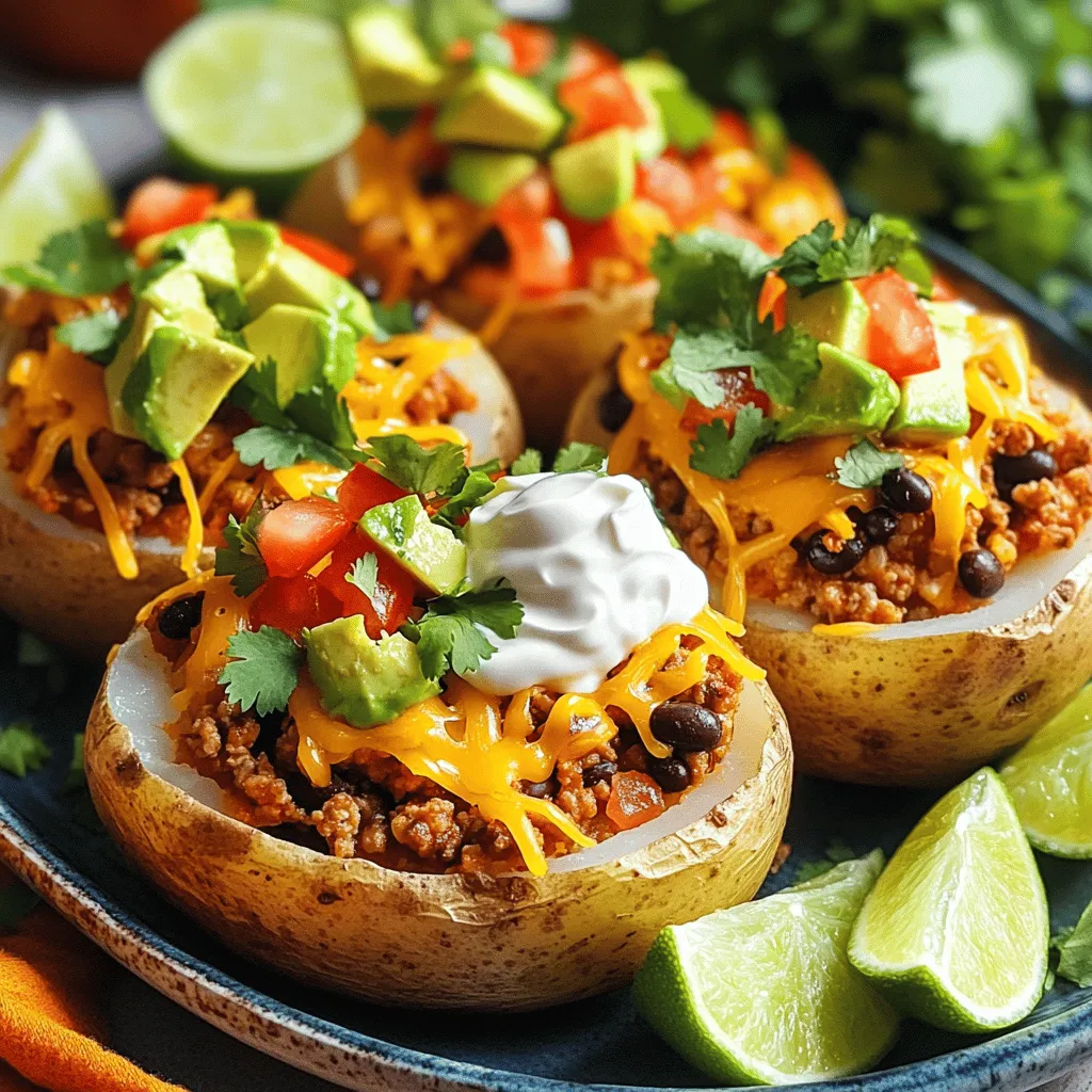 Taco Potatoes Packed with Flavorful Goodness