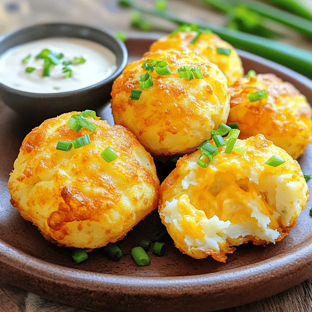Leftover Mashed Potato Cheese Puffs Crispy Delight