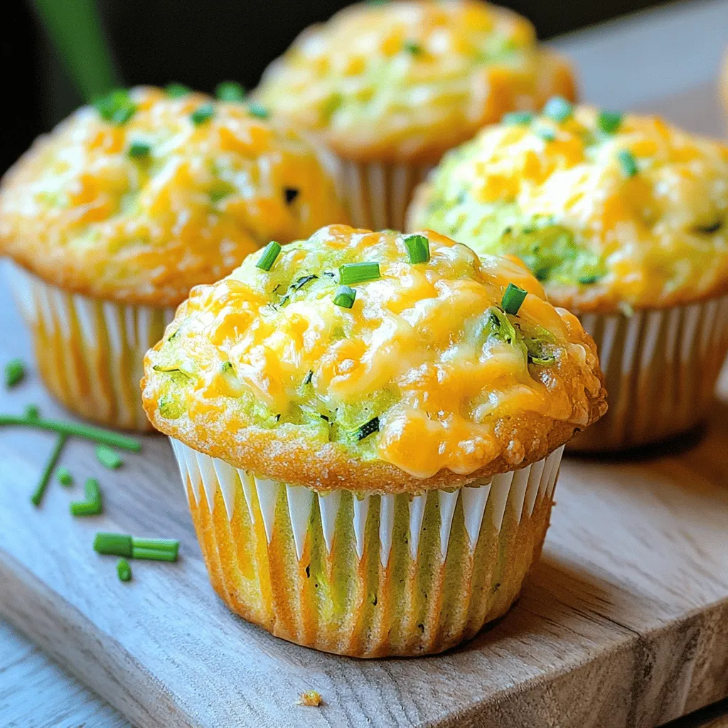 Easy Cheesy Zucchini Muffins Simple and Tasty Treat