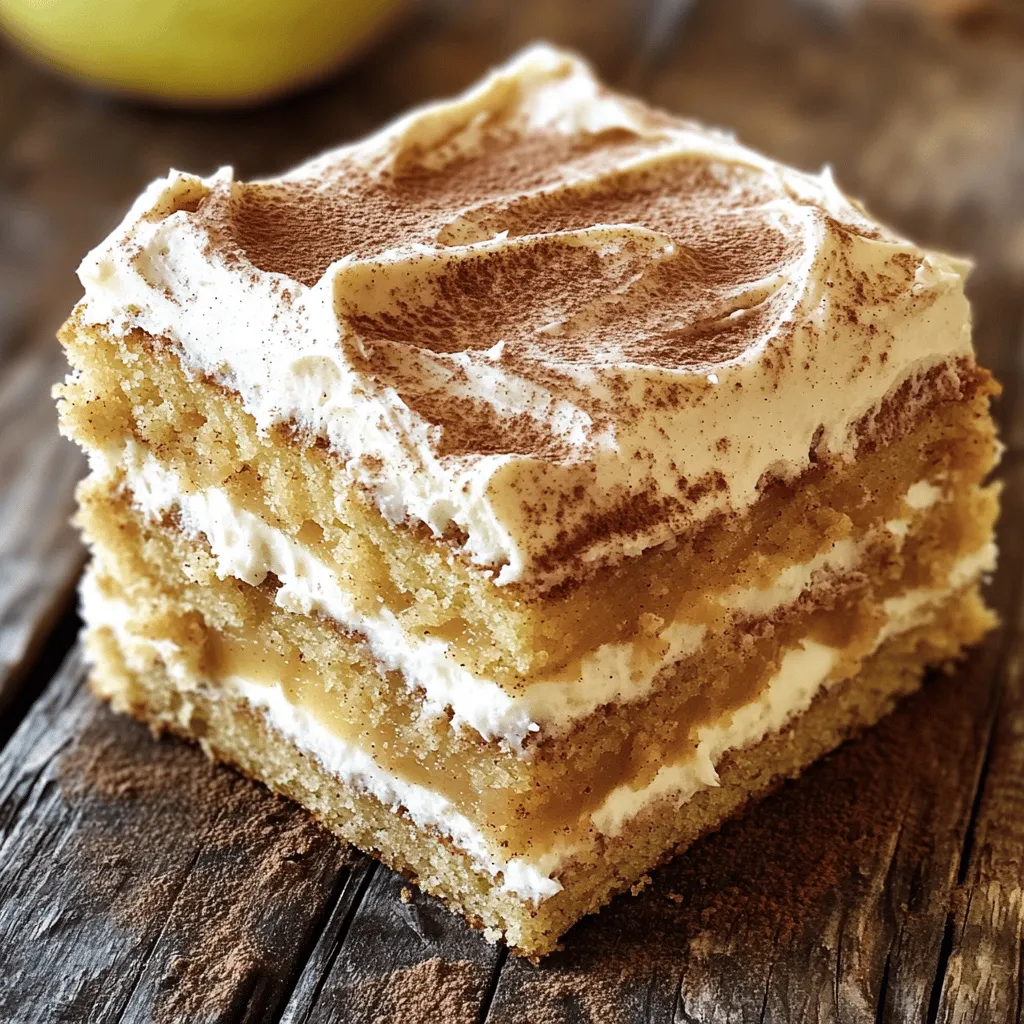 Satisfying Applesauce Cake with Cinnamon Cream Cheese Frosting