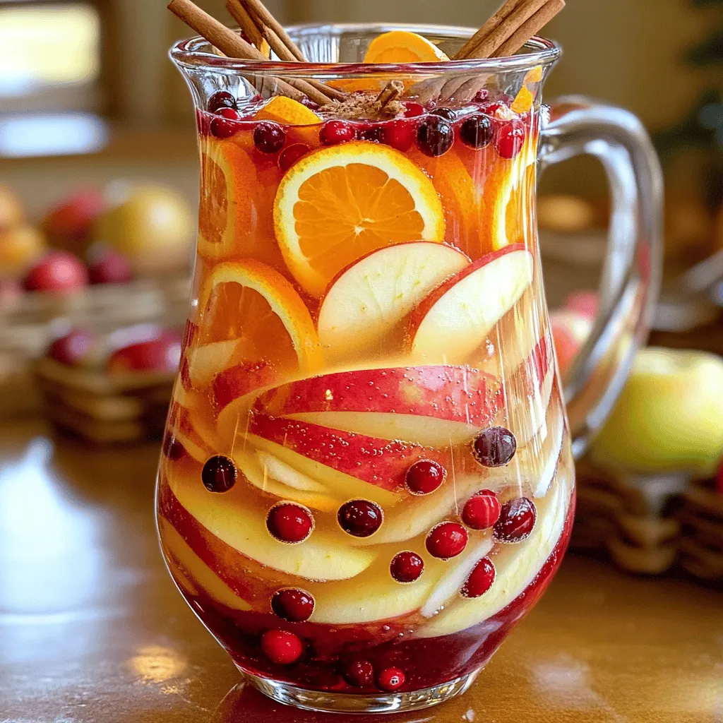 Non-Alcoholic Autumn Harvest Punch Flavorful Delight