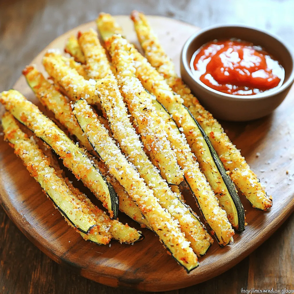 Crispy Baked Zucchini Fries Everyone Will Love