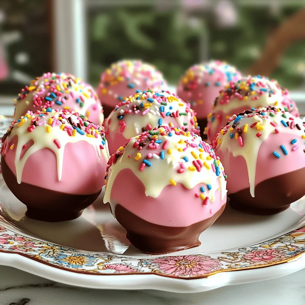 Rich Neapolitan Cake Pops Simple and Tasty Treat