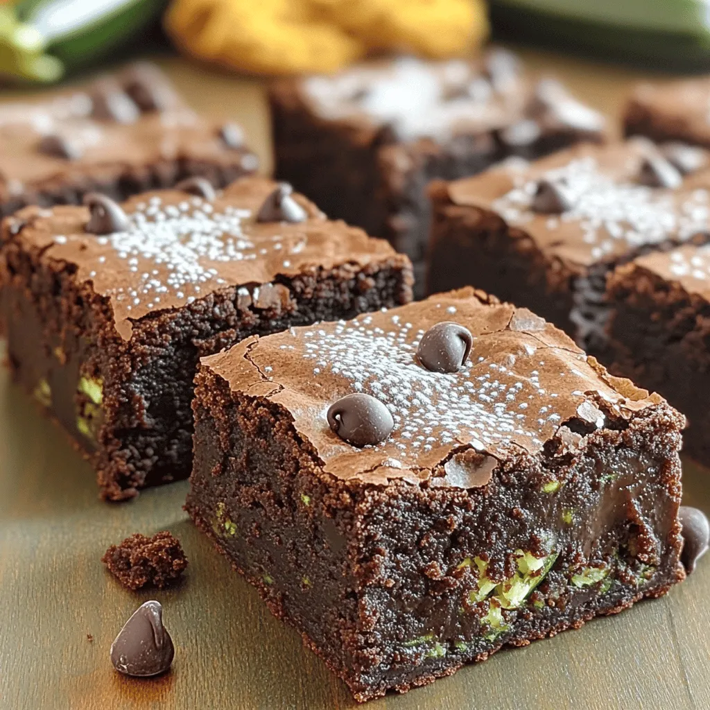 Zucchini Brownies Decadent and Guilt-Free Delight