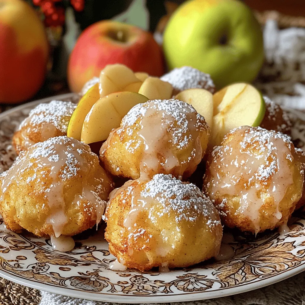 Baked Apple Fritters Flavorful and Easy Dessert Recipe