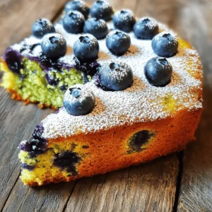 For this cake, you need these key ingredients: - 1 cup grated zucchini (about 1 medium zucchini) - 1 cup fresh blueberries (or thawed frozen blueberries) - 1 ½ cups all-purpose flour - 1 teaspoon baking soda - 1 teaspoon baking powder - ½ teaspoon salt - 1 teaspoon ground cinnamon - ½ cup granulated sugar - ½ cup packed brown sugar - ½ cup vegetable oil - 2 large eggs - 1 teaspoon pure vanilla extract These ingredients come together to create a moist and flavorful cake. The zucchini adds moisture, while the blueberries bring sweetness. You can enhance your cake with these optional ingredients: - ½ cup chopped walnuts (for crunch) - Zest of 1 lemon (for brightness) - Powdered sugar for dusting (for a sweet touch) These extras add depth to the flavor. Walnuts give texture, while lemon zest brightens every bite. You can swap some ingredients to fit your needs: - Use coconut oil or applesauce instead of vegetable oil for a healthier option. - Substitute almond flour for a gluten-free version. - For a vegan cake, replace eggs with flax eggs. These substitutions keep the cake tasty while meeting dietary needs. Always adjust baking times when you make these changes. Start by preheating your oven to 350°F (175°C). This step is key for even baking. Next, grab an 8-inch square or round cake pan. Grease it well with butter or oil. Then, sprinkle flour over it to prevent sticking. This simple step makes removing the cake easier. In a medium bowl, whisk together the dry mix. Combine 1 ½ cups of all-purpose flour, 1 teaspoon of baking soda, 1 teaspoon of baking powder, ½ teaspoon of salt, and 1 teaspoon of ground cinnamon. Make sure everything is mixed well. Set this bowl aside to use later. Now, in a large bowl, mix the wet ingredients. Start with ½ cup of granulated sugar and ½ cup of brown sugar. Add ½ cup of vegetable oil. Whisk these together until smooth. Next, add 2 large eggs, one at a time. Whisk well after each egg. Then stir in 1 teaspoon of pure vanilla extract and the zest of 1 lemon. These flavors will brighten your cake. Slowly add the dry mixture to the wet mix. Stir gently until just combined. Do not overmix! This can make your cake dense. You want a light and fluffy texture, so mix until you don’t see any more dry flour. Now it's time to fold in the fun stuff! Gently add 1 cup of grated zucchini and 1 cup of blueberries. If you like, toss in ½ cup of chopped walnuts for crunch. Fold everything together carefully. You want the fruits and nuts evenly spread in the batter. Pour the batter into your prepared pan. Use a spatula to smooth the top. Place the pan in your preheated oven. Bake for 35-40 minutes. Check for doneness by inserting a toothpick into the center. If it comes out clean, your cake is done! Let it cool in the pan for about 10 minutes. Then transfer it to a wire rack to cool completely. This keeps the cake from getting soggy. Enjoy making this Blueberry Zucchini Cake with the full recipe! To keep your Blueberry Zucchini Cake moist, use fresh zucchini. Grate it finely and squeeze out any extra water. This helps the cake stay soft without being soggy. Also, use a mix of granulated sugar and brown sugar. Brown sugar adds more moisture and a lovely caramel flavor. Don’t skip the oil; it keeps the cake tender. When you fold in the zucchini and blueberries, do it gently. Use a spatula and turn the batter from the bottom to the top. This keeps the air in the batter, which makes your cake light and fluffy. Try not to overmix; lumps are okay. They help keep the cake's texture just right. Preheat your oven to 350°F (175°C) and make sure it’s hot before baking. Use the middle rack for even heat. Set a timer for 35-40 minutes, but check early. Insert a toothpick in the center. If it comes out clean, your cake is done. Let it cool in the pan for about 10 minutes. Then, transfer it to a wire rack to cool all the way. Following these tips will help you bake a perfect Blueberry Zucchini Cake every time. For the full recipe, check the section above. {{image_4}} You can make this cake gluten-free by swapping all-purpose flour for a gluten-free blend. Choose a blend that has xanthan gum in it, as this helps with texture. Keep the other ingredients the same. The result will be just as moist and tasty! To make a vegan version, replace the eggs with flax eggs. Mix one tablespoon of ground flaxseed with three tablespoons of water for each egg. Let it sit for a few minutes to thicken. Also, use a plant-based oil instead of vegetable oil. The cake will still taste great! Feel free to get creative! Here are some ideas: - Add a teaspoon of nutmeg for a warm spice flavor. - Mix in some shredded coconut for added texture. - Swap out blueberries for raspberries or chopped apples for a different fruit twist. - For a richer taste, try adding a bit of cocoa powder for a chocolate version. These twists will keep your Blueberry Zucchini Cake exciting and new! You can find the full recipe above and start experimenting today. To keep your leftover Blueberry Zucchini Cake fresh, store it in an airtight container. This helps retain moisture and flavor. Place the cake at room temperature for up to two days. If you want to keep it longer, refrigerate it for up to one week. Just remember to let it come to room temperature before serving for the best taste. If you want to save some cake for later, freezing is a great option. First, let the cake cool completely. Then, wrap it tightly in plastic wrap, followed by aluminum foil. This prevents freezer burn and keeps the cake fresh. You can freeze the cake for up to three months. When you're ready to eat it, thaw it in the fridge overnight. To enjoy your cake warm, you can reheat it in the oven. Preheat the oven to 350°F (175°C). Place the cake on a baking sheet and warm it for about 10-15 minutes. This will bring back its softness. You can also heat a slice in the microwave for about 15-20 seconds, but be careful not to overheat it. Enjoy the delicious flavors with each bite! Yes, you can use frozen blueberries. Just make sure to thaw them first. Frozen blueberries work well in this cake. They add moisture and flavor, just like fresh ones. You can add a few healthy swaps. Try using whole wheat flour instead of all-purpose flour. You can also reduce the sugar by using a natural sweetener like honey or maple syrup. Adding nuts or seeds can boost the protein and healthy fats too. You have many tasty options! A scoop of vanilla ice cream pairs well. Fresh whipped cream adds a nice touch too. You can also enjoy it with a side of yogurt or a sprinkle of nuts for crunch. The cake stays fresh for about three days at room temperature. If you store it in the fridge, it can last up to a week. Make sure to cover it well to keep it moist. Yes, you can swap in other fruits! Raspberries, chopped apples, or even peaches work great. Just be sure to adjust the amount based on the fruit's moisture content. For the full recipe, check out the Blueberry Zucchini Bliss Cake. Blueberry zucchini cake is a delightful treat that combines fresh flavors in a simple way. We covered key ingredients and helpful substitutions to boost taste. I provided clear, step-by-step instructions to guide you through baking. Plus, tips to keep your cake moist and variations for different diets make this recipe adaptable. Enjoy experimenting with freezing and reheating to savor each bite. This cake is a great way to use fresh zucchini and blueberries, making it even more enjoyable. Happy baking, and indulge in your delicious creation!