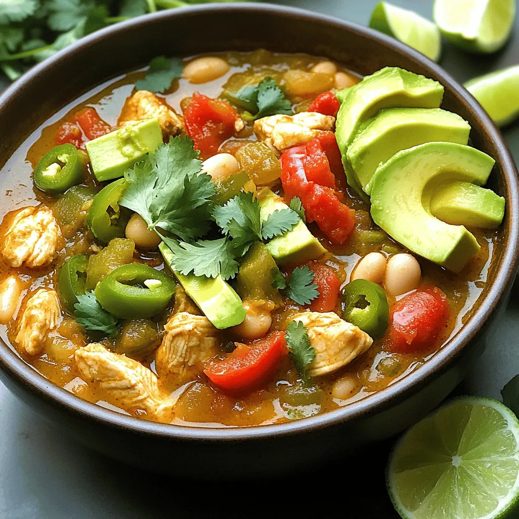 Green Chile Chicken Chili Flavor-Packed Comfort Dish