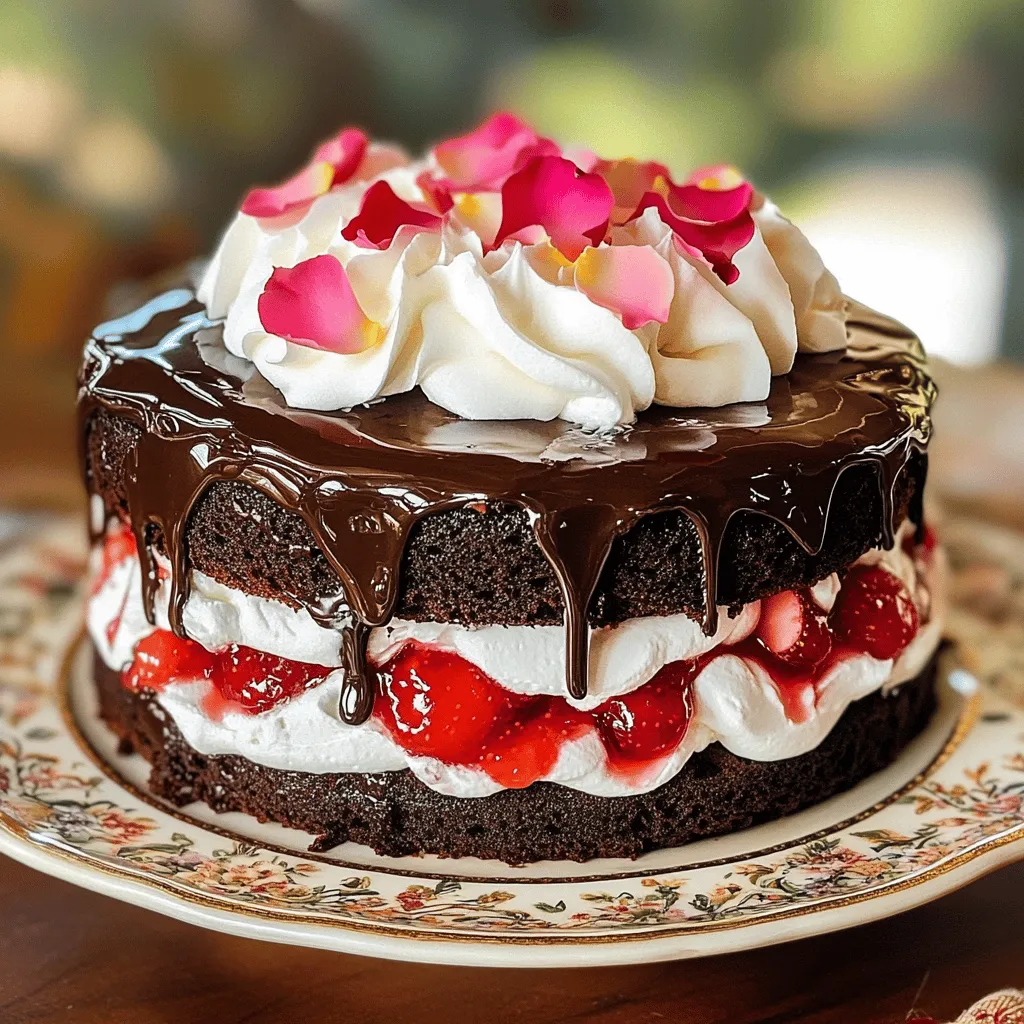 Neapolitan Rose Cake Delightful and Easy Recipe