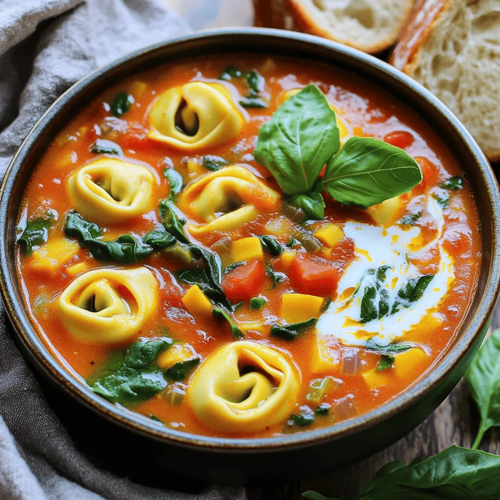 Tomato Tortellini Soup Hearty and Comforting Recipe