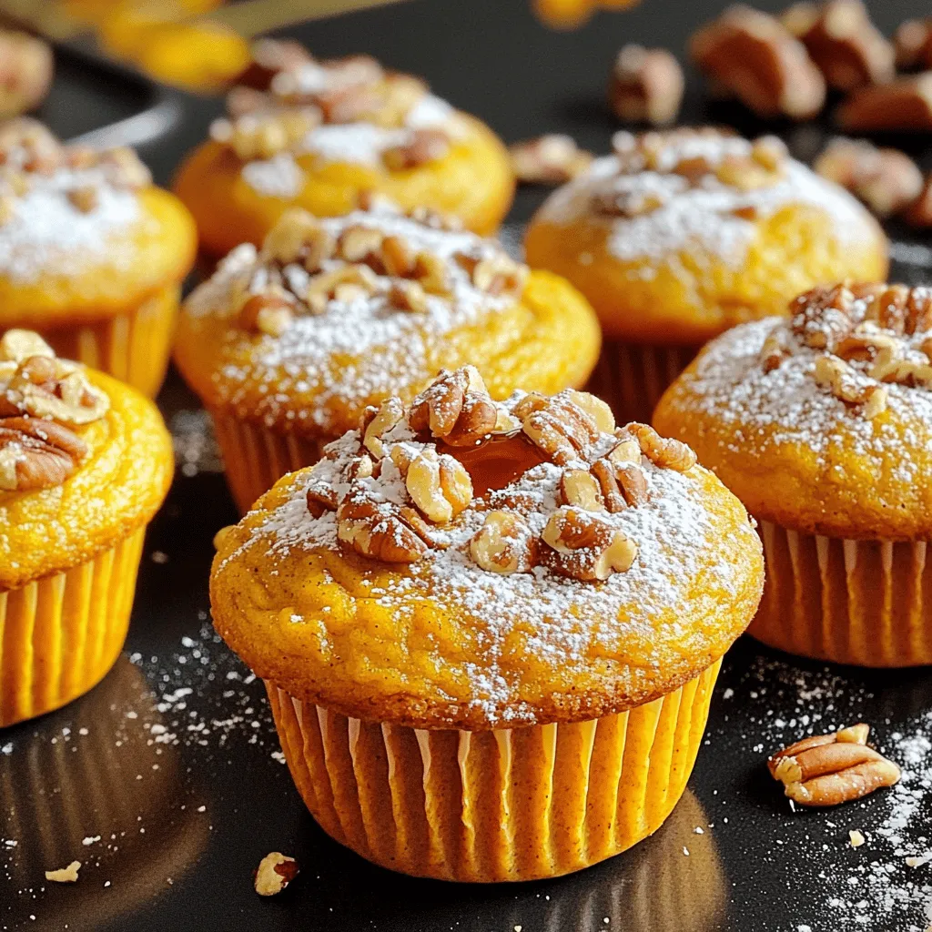 Pumpkin Muffins with Maple Filling Tasty Treat Recipe