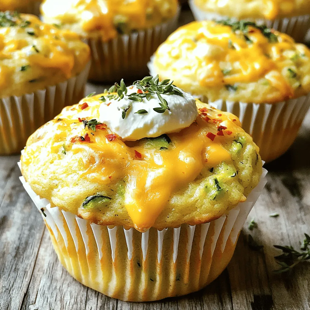 Bisquick Zucchini Cheddar Muffins Tasty and Simple Recipe