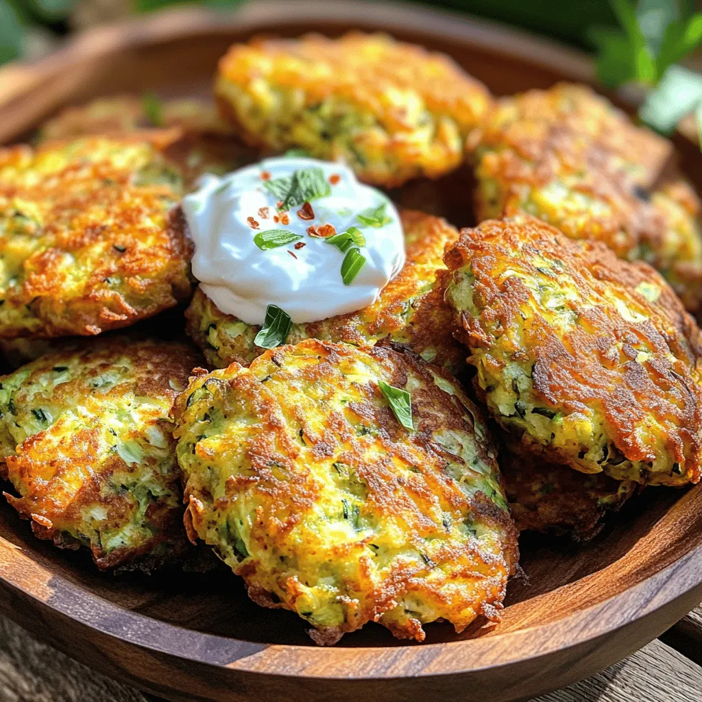 Air Fryer Zucchini Fritters Crunchy and Flavorful Delight