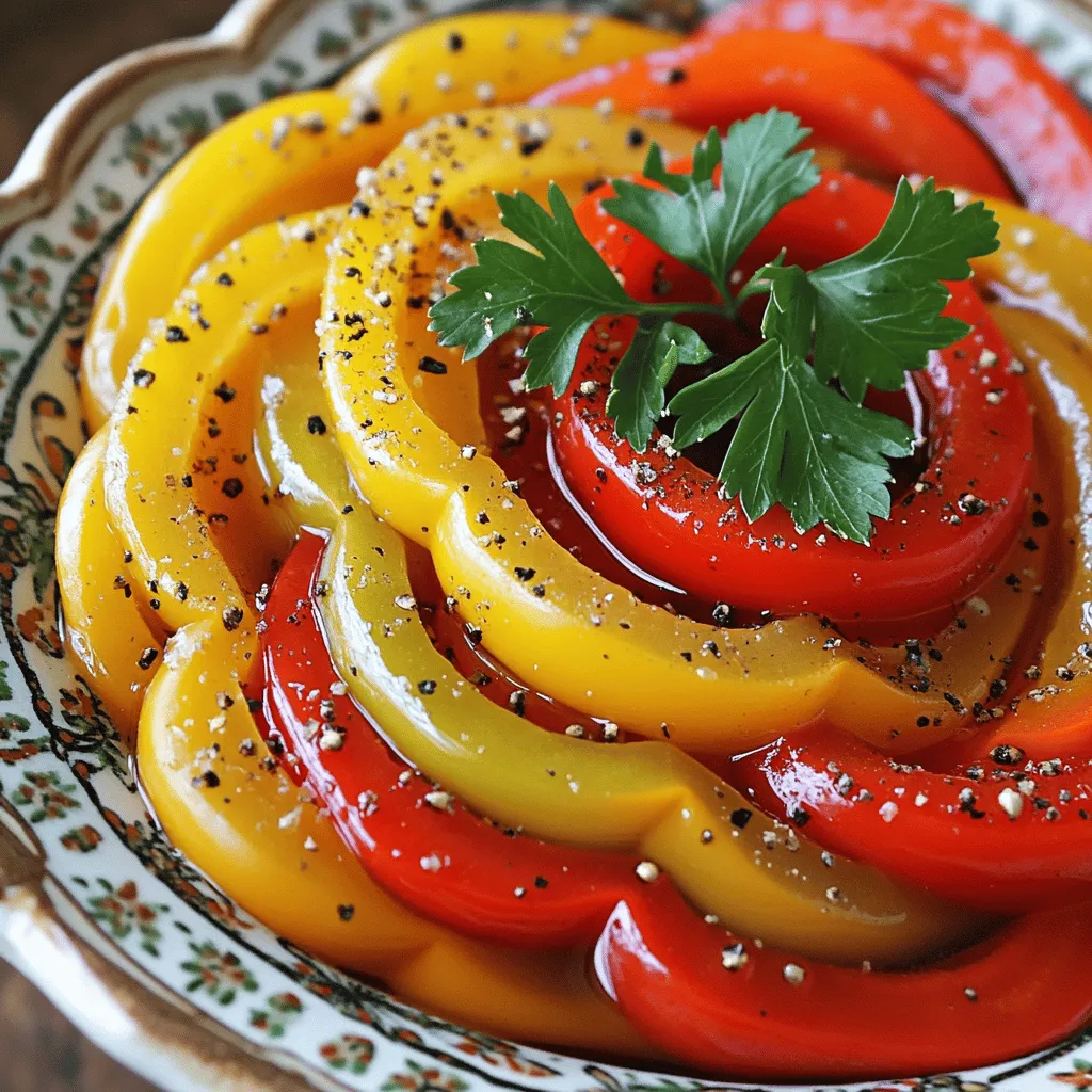 Sweet and Spicy Pickled Peppers Tasty and Tangy Treat