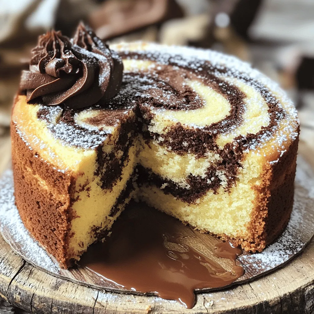 Classic Marble Butter Cake Simple and Delicious Recipe