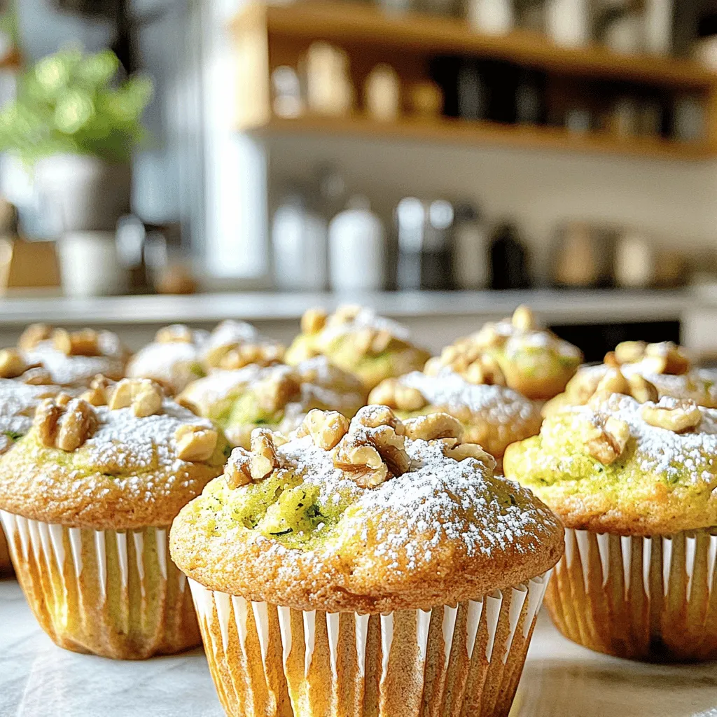 Applesauce Zucchini Muffins Soft and Moist Delight