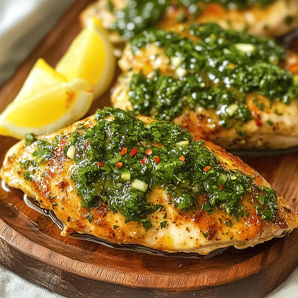 Baked Chimichurri Chicken Simple and Flavorful Recipe