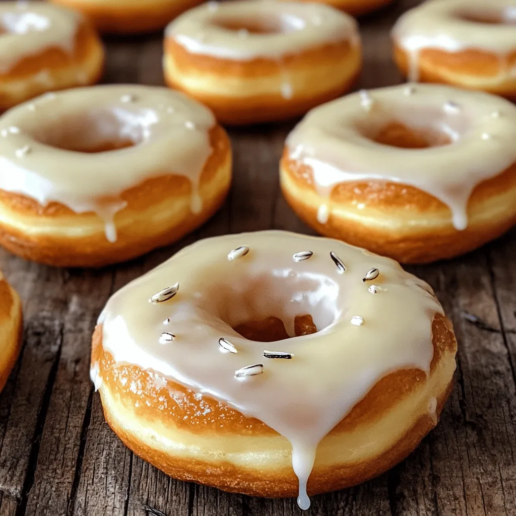 Cloud-like Vanilla Donuts Fluffy and Tasty Treats