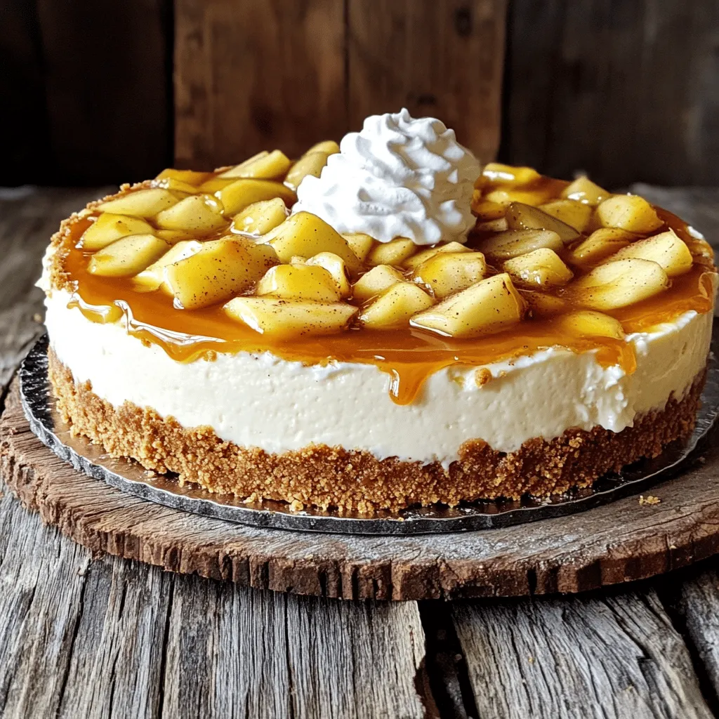 Easy Caramel Apple Cheesecake Delightful and Simple Recipe