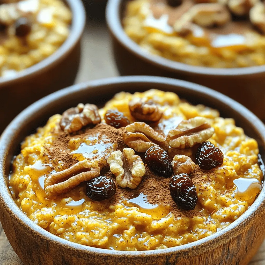 Pumpkin Baked Oatmeal Warm and Cozy Breakfast Treat