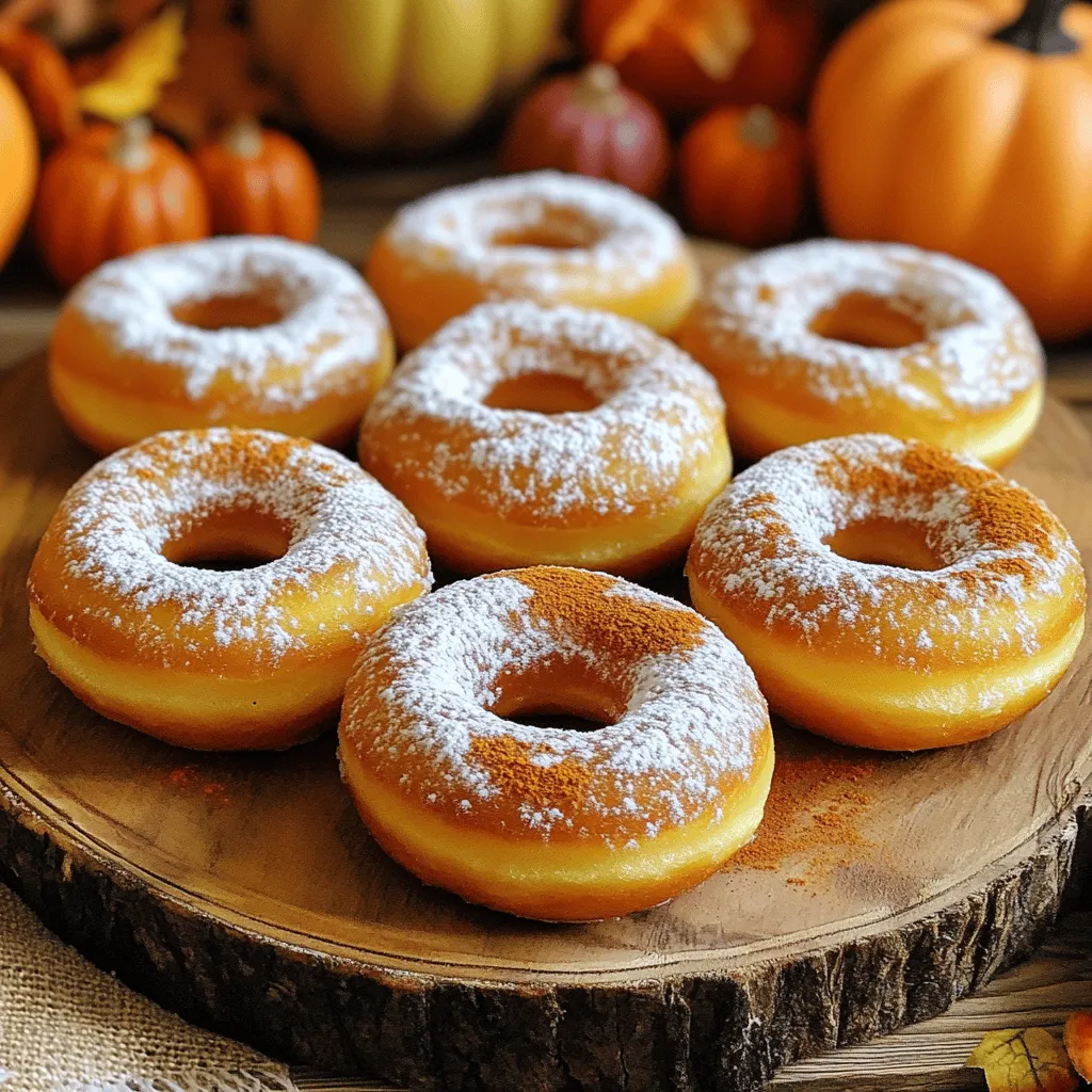 Pumpkin Spice Donuts Flavorful Fall Treat Recipe