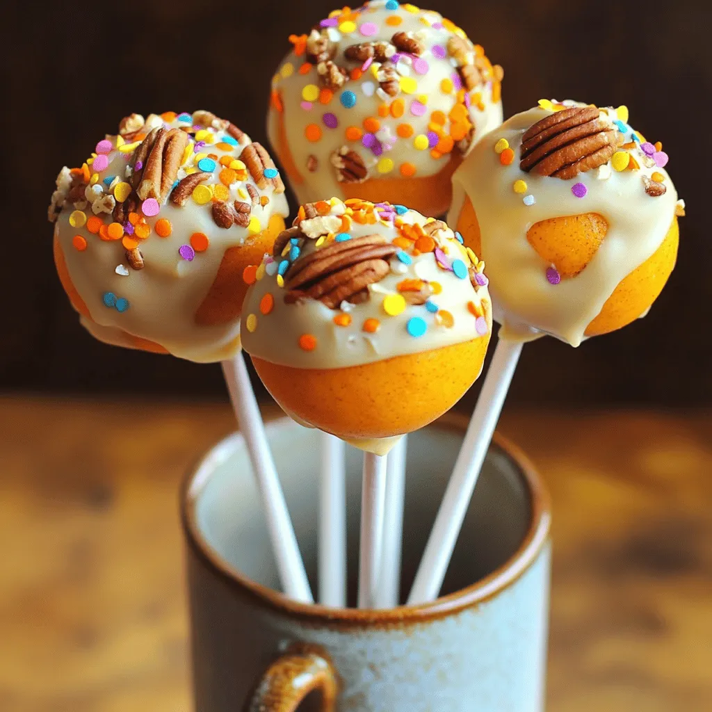 Pumpkin Cake Pops Irresistible Fall Treat to Enjoy