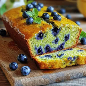 - Zucchini: Choose a medium-sized zucchini for best results. Look for firm, glossy skin. This gives a moist texture to the bread. Avoid large zucchinis, as they may have more seeds and less flavor. - Fresh vs. Frozen Blueberries: Fresh blueberries shine in this recipe. They burst with flavor and keep their shape. Frozen blueberries work too, but they may stain the batter. If using frozen, do not thaw to prevent mushiness. - Essential Baking Ingredients: Use vegetable oil for moisture. It helps the bread stay soft. Combine granulated and brown sugar for sweetness. The brown sugar adds a hint of caramel flavor. Use all-purpose and whole wheat flour for a nice balance of texture. - Cinnamon and Nutmeg: Adding these spices warms up the flavor. They blend well with the sweetness of the blueberries. Just a pinch of nutmeg can elevate the taste. - Ingredient Substitutions: For a healthier option, try using applesauce instead of oil. This reduces fat while keeping the bread moist. You can also replace white sugar with honey or maple syrup for natural sweetness. Start by preheating your oven to 350°F (175°C). This ensures your bread bakes evenly. Greasing your 9x5 inch loaf pan is key. It helps the bread come out easily after baking. You can use butter or cooking spray. Alternatively, line the pan with parchment paper for a quick release. In a large bowl, mix the finely grated zucchini, vegetable oil, beaten egg, and vanilla extract. Stir these ingredients together until they blend smoothly. This mixture forms the moist base of your bread. It also adds flavor and richness to each slice. In a separate bowl, combine the all-purpose flour, whole wheat flour, granulated sugar, brown sugar, baking soda, baking powder, salt, ground cinnamon, and nutmeg (if using). Sifting these dry ingredients helps remove clumps. Whisk them together to ensure an even mix. This step is vital for a light and fluffy bread. Next, gradually fold the dry mixture into the wet ingredients. Use a spatula to combine them gently. Be careful not to overmix. This keeps your bread light and airy. Now, gently fold in the fresh blueberries. Distribute them evenly without mashing. You want the berries to pop in every bite. Pour the batter into your prepared loaf pan. Smooth the top with a spatula. Bake in your preheated oven for 55-60 minutes. Check for doneness by inserting a toothpick in the center. If it comes out clean, your bread is ready! Once baked, cool the bread in the pan for 10 minutes. Then, transfer it to a wire rack to cool completely. This helps keep the crust nice and firm. Now, enjoy this tasty delight! - Overmixing the batter: If you mix too much, the bread gets dense. You want light and fluffy bread. Stir just enough to combine the wet and dry ingredients. This keeps the air in the batter, making it rise nicely. - Baking time variations: Every oven is different. Start checking your bread around 50 minutes. The toothpick test is key. Insert it into the center; it should come out clean. If it’s not done, check every five minutes. - Serving suggestions: Slice the bread and serve it on a wooden board. You can drizzle honey or spread cream cheese on top. This adds flavor and makes it look fancy. Garnish with fresh blueberries and mint for color. - Ideal serving temperature for maximum flavor: Let the bread cool for at least 10 minutes after baking. Serving it warm enhances the taste. If you prefer cold, store it in the fridge for a refreshing snack. - How to tweak the recipe for moisture retention: To keep your bread moist, add a bit more zucchini. You can also use applesauce instead of some oil. This adds moisture without extra fat. - Using spices creatively to enhance taste: Don’t be afraid to play with spices. Adding more cinnamon or even a bit of ginger can give a nice kick. A hint of nutmeg also adds warmth and depth to the flavor. For the full recipe, refer to the earlier section. {{image_4}} You can make blueberry zucchini bread even better. Adding nuts or seeds gives it a nice crunch. Try walnuts or sunflower seeds for a tasty twist. You can also switch out the blueberries. Use strawberries or raspberries instead for a fruity change. Each fruit adds its own flavor and sweetness. If you need a gluten-free option, replace the regular flour. Almond flour or coconut flour works well. These flours keep the bread moist and tasty. For those looking for a vegan version, replace the egg with a flaxseed egg. Mix one tablespoon of flaxseed meal with three tablespoons of water. Let it sit for five minutes until it thickens. You can change the bread with the seasons. In summer, add fresh peaches or cherries. In fall, mix in pumpkin spice or chopped apples for a cozy feel. For holidays, consider adding cranberries or pecans. These seasonal fruits and spices will make your bread special all year round. For the full recipe, check the section above. To keep your blueberry zucchini bread fresh, wrap it tightly in plastic wrap. This keeps moisture in and prevents drying. You can also place it in a zip-top bag. Store it at room temperature for up to three days. If you want to keep it longer, put it in the fridge. The cool air helps it last for about a week. Use an airtight container for the best results. Glass or plastic containers work well. Make sure the bread is cool before sealing it to avoid condensation. If you want to save your bread for later, freezing is a great choice. Here's how: 1. Cool the Bread: Allow the bread to cool completely on a wire rack. This prevents ice crystals from forming. 2. Slice the Bread: Cut it into slices for easy thawing later. 3. Wrap Each Slice: Use plastic wrap to wrap each slice tightly. This helps prevent freezer burn. 4. Place in a Freezer Bag: Put the wrapped slices in a freezer-safe bag. Squeeze out as much air as possible before sealing. You can freeze the bread for up to three months. When you're ready to enjoy it, follow these steps to reheat: 1. Thaw the Bread: Remove the slices from the freezer and let them sit at room temperature for about 1-2 hours. 2. Reheat: You can reheat slices in the toaster or oven. If using an oven, heat it to 350°F (175°C) and warm for about 10 minutes. This way, your blueberry zucchini bread stays tasty and ready for any time you crave a sweet bite! Zucchini is low in calories and packed with nutrients. It has fiber, vitamins A and C, and potassium. Fiber helps digestion and keeps you full longer. The vitamins boost your immune system and skin health. Using zucchini in this bread adds moisture and a soft texture without extra fat. Yes! You can swap zucchini for carrots or apples. Both add natural sweetness. You can also try other berries like raspberries or strawberries. These changes let you create your own twist on this recipe while keeping it healthy and delicious. Blueberry Zucchini Bread stays fresh for about 3 to 4 days at room temperature. Store it in an airtight container to keep it moist. If you want it to last longer, you can freeze it for up to 3 months. Just wrap it well in plastic wrap. Absolutely! You can reduce the sugar by half and add a ripe banana for extra sweetness. Using applesauce instead of some sugar also works well. These changes keep the bread tasty while lowering the sugar content. Yes! To make muffins, fill each muffin cup about two-thirds full. Bake at the same temperature, but check for doneness at around 20-25 minutes. This makes for a fun, grab-and-go breakfast or snack option. Enjoy the same great flavor in a new shape! For the complete recipe, check out the Full Recipe section. Blueberry Zucchini Bread combines fresh flavors and healthy ingredients. We covered essential components, like choosing the right zucchini and blueberries, and also shared optional spices for warmth. You learned how to mix and bake, avoiding common mistakes along the way. With tips for enhancing flavor and various dietary options, this recipe offers something for everyone. Store it right to enjoy longer. Get creative with variations and share your tasty results! Happy baking!