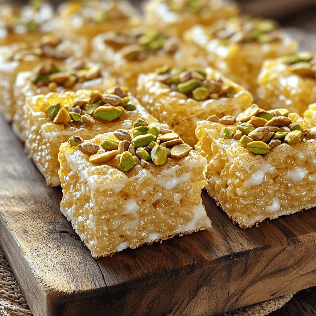 Chai Spiced Rice Krispie Treats Perfectly Sweet Delight