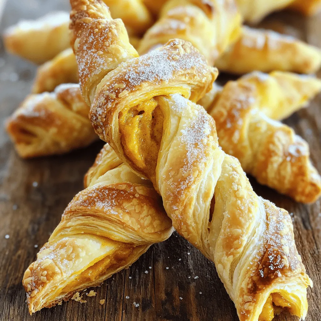 Easy Pumpkin Pie Twists Simple and Tasty Recipe