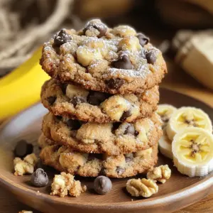 To make Crumbl banana bread cookies, you need simple, tasty ingredients. Here’s the list: - 1 cup ripe bananas (about 2 medium bananas), mashed - ½ cup unsalted butter, at room temperature - ¾ cup brown sugar, packed - ¼ cup granulated sugar - 1 large egg, at room temperature - 1 teaspoon pure vanilla extract - 1 ½ cups all-purpose flour - 1 teaspoon baking soda - ½ teaspoon baking powder - ½ teaspoon sea salt - 1 teaspoon ground cinnamon - ½ cup walnuts, chopped (optional for crunch) - ½ cup chocolate chips (or a mix with walnuts for flavor) These ingredients work together to create a soft, chewy cookie that bursts with banana flavor. If you want to make changes, you can swap some items. Here are a few ideas: - Use coconut oil instead of butter for a dairy-free option. - Substitute the egg with a flax egg (1 tablespoon ground flaxseed + 2.5 tablespoons water). - For gluten-free cookies, try a 1:1 gluten-free flour blend. - Replace chocolate chips with dried fruit for a healthier twist. These swaps still keep the cookies delicious and enjoyable. To take your cookies up a notch, consider adding extra flavors: - Add a pinch of nutmeg for warmth. - Mix in a teaspoon of vanilla bean paste for richer flavor. - Throw in some chopped pecans or macadamia nuts for more texture. - Use different types of chocolate, like dark or white, for a fun twist. These enhancements make the cookies even more delightful and fun to eat. You can find the Full Recipe to get started on these tasty treats! First, gather all your ingredients. You want everything ready to go. Preheat your oven to 350°F (175°C) and line your baking sheet with parchment paper. This step prevents the cookies from sticking. In a large bowl, cream the unsalted butter with the brown and granulated sugars. Use an electric mixer or a sturdy whisk. Mix until the mixture looks light and fluffy. This should take about 2-3 minutes. Next, add the mashed bananas, the egg, and vanilla extract. Blend these well until smooth. In another bowl, whisk together the all-purpose flour, baking soda, baking powder, sea salt, and ground cinnamon. This helps the dry ingredients mix evenly. Gradually fold this dry mix into the wet banana mix. Stir gently until just combined. Avoid overmixing to keep your cookies soft and chewy. Finally, fold in the chopped walnuts and chocolate chips for some added flavor. Now it’s time to shape your cookies. Use a cookie scoop or a spoon to drop generous amounts of dough onto your prepared baking sheet. Make sure to leave about 2 inches of space between each cookie. They will spread while baking. Place the baking sheet in the oven and bake for 10-12 minutes. Keep an eye on them! The edges should turn lightly golden, and the centers should look set. When the cookies are done, let them cool on the baking sheet for about 5 minutes. This helps them firm up. After that, transfer them to a wire rack to cool completely. To store your cookies, place them in an airtight container. They will stay fresh for several days. If you want to keep them longer, consider freezing them. This way, you can enjoy your Crumbl Banana Bread Cookies anytime! For the full recipe, check out the details above. To get the best cookie texture, you need ripe bananas. They should be soft and spotty. This gives your cookies a rich, sweet flavor. Mix the butter and sugars well. Aim for a light and fluffy mix. This step adds air and makes your cookies soft. Don't overmix the dough once you add flour. Stop mixing as soon as you see no dry flour. This keeps the cookies tender. One common mistake is using cold butter. Always use room-temperature butter for smooth mixing. Another mistake is overbaking the cookies. Keep an eye on them. They should be golden around the edges but soft in the middle. Avoid skipping the cooling time after baking. This helps the cookies set up nicely. If you rush this, they may fall apart. These cookies shine when served warm. For a fun twist, add a scoop of vanilla ice cream on top. You can also pair them with fresh banana slices. To impress guests, stack them on a nice plate and sprinkle powdered sugar on top. For a cozy treat, serve with a cup of coffee or tea. Enjoy these delicious cookies with friends or family. They are a perfect snack for any time of day! For a full recipe, check the details provided earlier. {{image_4}} You can change the flavor of your Crumbl Banana Bread Cookies easily. Add nuts, spices, or chocolate. Try mixing in some peanut butter for a rich taste. Want a tropical twist? Add coconut flakes or pineapple bits. You can also use different chips, like white chocolate or butterscotch, to surprise your taste buds. If you need gluten-free cookies, swap regular flour for a gluten-free blend. Make sure it has xanthan gum for the right texture. For a vegan option, replace the egg with a flax egg. Just mix 1 tablespoon of ground flaxseed with 2.5 tablespoons of water. Let it sit for five minutes, and it will work great! You can also use vegan butter instead of regular butter. Toppings can bring your cookies to the next level. Try a simple cream cheese frosting for extra sweetness. Just mix cream cheese with powdered sugar and a splash of vanilla. You can also drizzle melted chocolate on top for a fancy look. For a fruity touch, add slices of fresh banana or a sprinkle of chopped nuts to finish. To keep your Crumbl Banana Bread Cookies fresh, store them in an airtight container. This keeps moisture in and prevents them from drying out. You can layer the cookies with parchment paper to stop them from sticking together. If you have a lot of cookies, consider using a large container to avoid crushing them. Place the container in a cool, dry place, away from direct sunlight. Freezing cookies is easy! First, let the cookies cool completely on a wire rack. Then, place them in a single layer on a baking sheet. Freeze them for about an hour. Once frozen, transfer the cookies to a zip-top freezer bag or an airtight container. Make sure to remove as much air as possible. You can freeze them for up to three months. When you’re ready to enjoy, just thaw them at room temperature for a few hours. Crumbl Banana Bread Cookies can last about a week at room temperature if stored properly. To keep them fresher longer, consider refrigerating them. They can last up to two weeks in the fridge. Always check for signs of spoilage, like an off smell or mold. For the best taste, I recommend enjoying the cookies within a few days. If you want to make a big batch, follow the freezing tips to enjoy them later! Crumbl Banana Bread Cookies stand out because they blend classic banana bread flavors with cookie texture. The ripe bananas give them a sweet and moist center, while the brown sugar adds depth. Adding chocolate chips and walnuts brings richness and crunch. These cookies are perfect for those who love both cookies and banana bread. You can make a similar cookie without bananas, but the flavor will change. Try using applesauce as a substitute. It adds moisture and sweetness but lacks the banana taste. Other fruit purees can also work, but the result may vary. Check the edges of your cookies. They should be lightly golden brown, while the centers look set. If you press gently, the cookie should spring back. A toothpick inserted in the center should come out clean or with a few crumbs. Crumbl Banana Bread Cookies pair well with milk, coffee, or tea. For a tasty twist, serve them warm with a scoop of vanilla ice cream. You can also drizzle melted chocolate or caramel on top for extra flavor. You can find Crumbl Banana Bread Cookies at Crumbl Cookie locations or order online. Check their website for availability. If you want to make them at home, follow the Full Recipe for a delicious experience. Crumbl Banana Bread Cookies combine fun flavors with simple steps. You learned about key ingredients, alternatives, and flavor boosts. The baking method and cooling tips help create the right texture. I shared common mistakes and exciting serving ideas. Various flavor twists cater to different tastes and diets. Plus, the storage tips keep these cookies fresh for longer. Enjoy making these cookies your own and share them with friends!