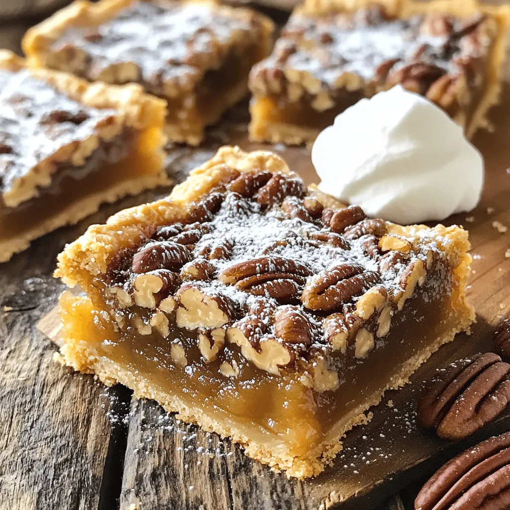 Pecan Pie Bars Irresistible Sweet Treat Recipe