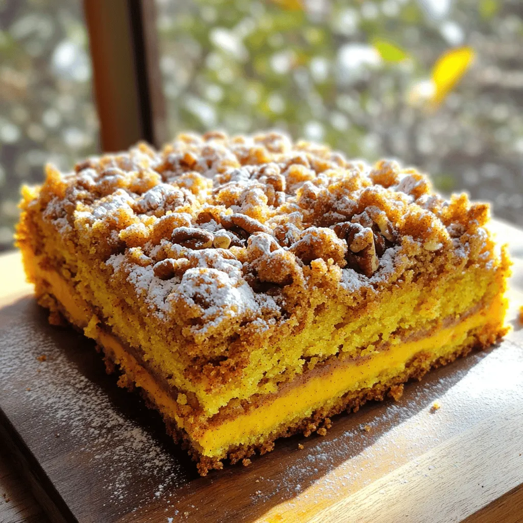Pumpkin Coffee Cake Simple and Delicious Recipe