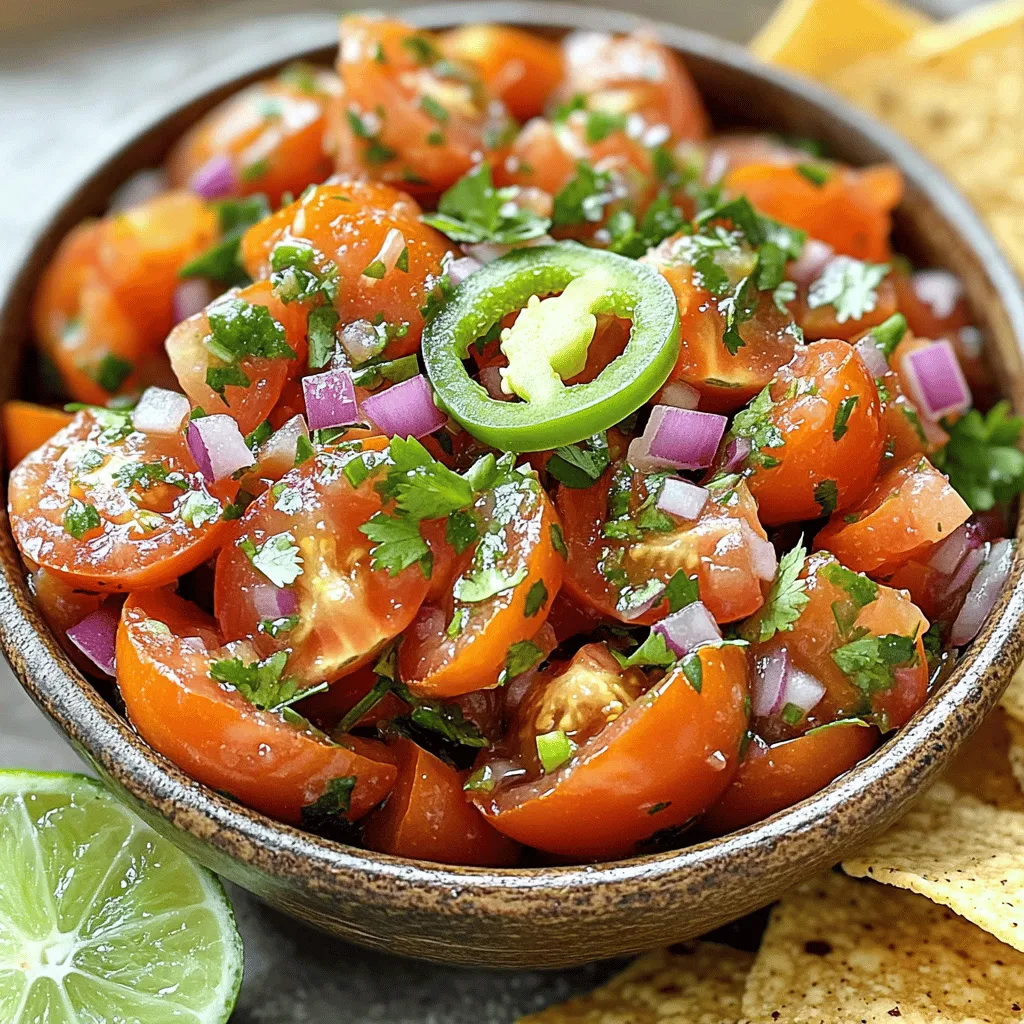 Quick and Easy Salsa Flavorful and Fresh Recipe
