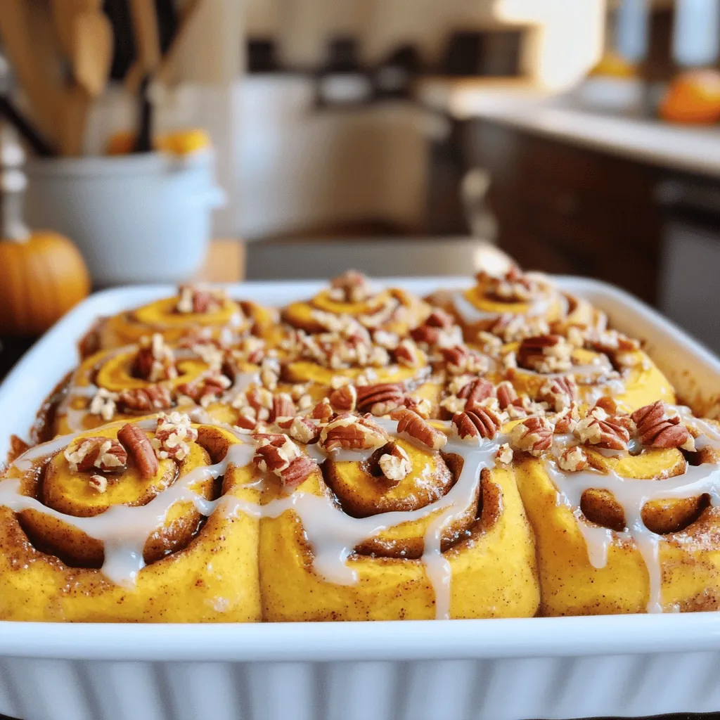 Pumpkin Cinnamon Roll Bake Irresistible Fall Treat