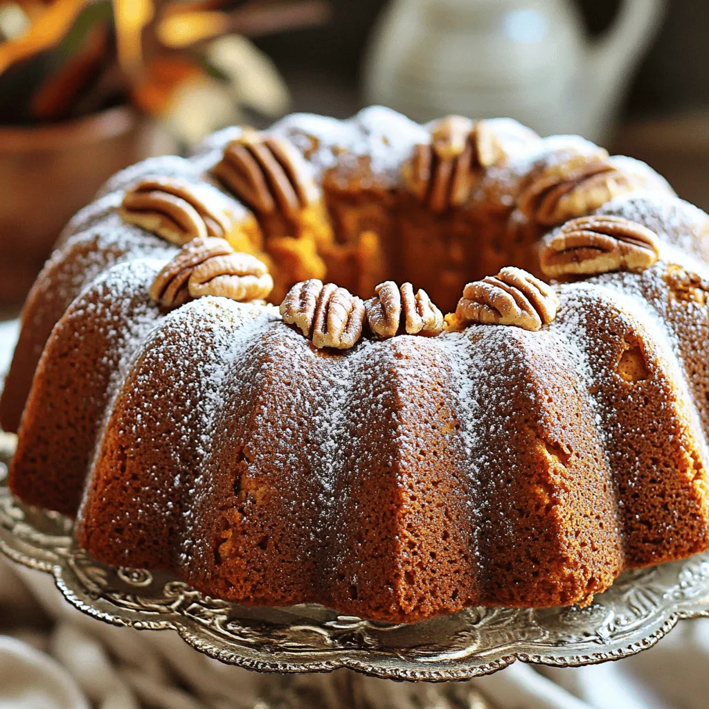 Easy Pumpkin Bundt Cake Fluffy and Flavorful Delight