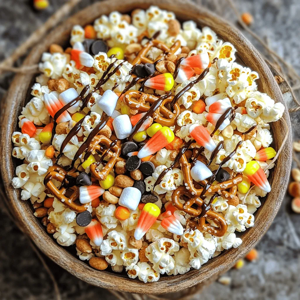 Scarecrow Crunch Snack Mix Delightful Fall Treat