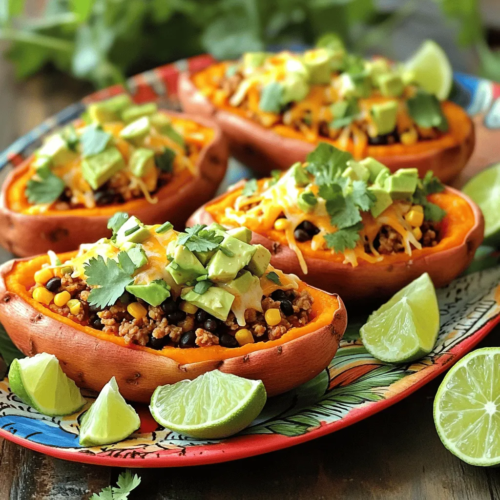 Taco Stuffed Sweet Potatoes Flavorful and Nutritious Meal