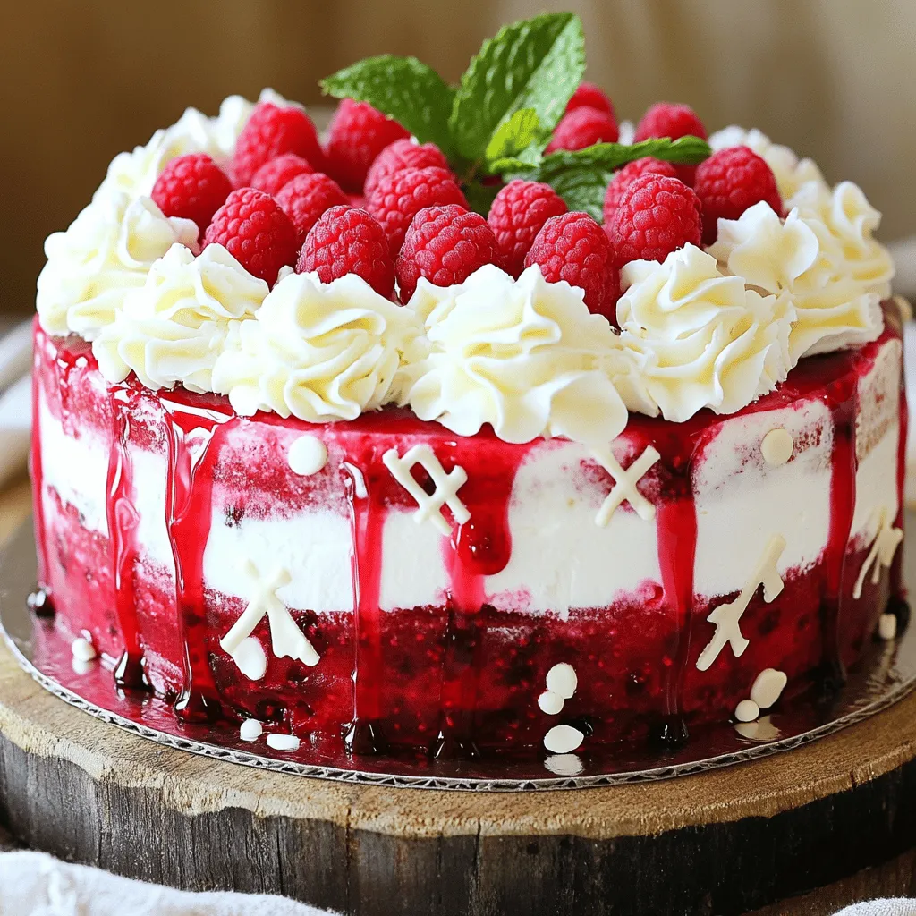 White Chocolate Raspberry Cake Delightfully Simple Recipe