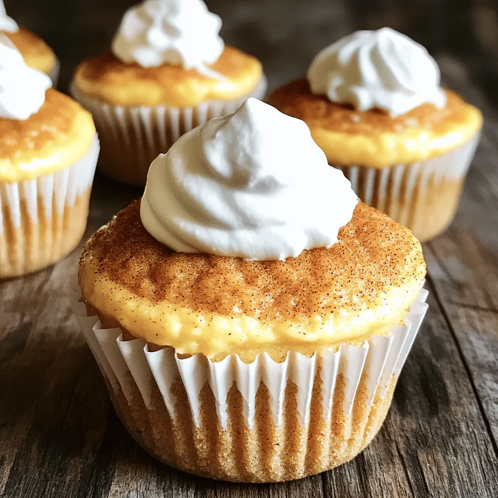 Pumpkin Cheesecake Cupcakes Delightful Fall Treat