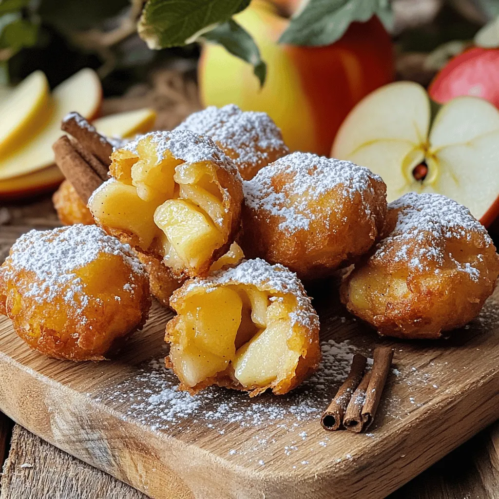 Apple Fritter Bites Irresistible Fried Dessert Treat