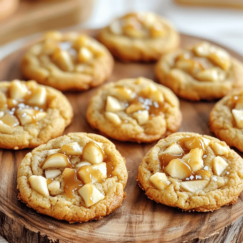Caramel Apple Cookies Irresistible Fall Delight