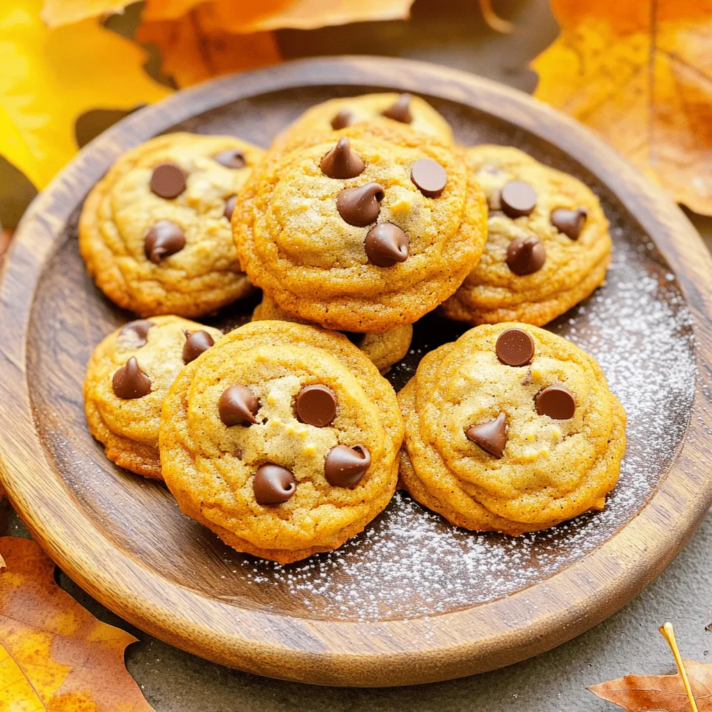 Chewy Pumpkin Cookies Delightful Fall Treat Recipe