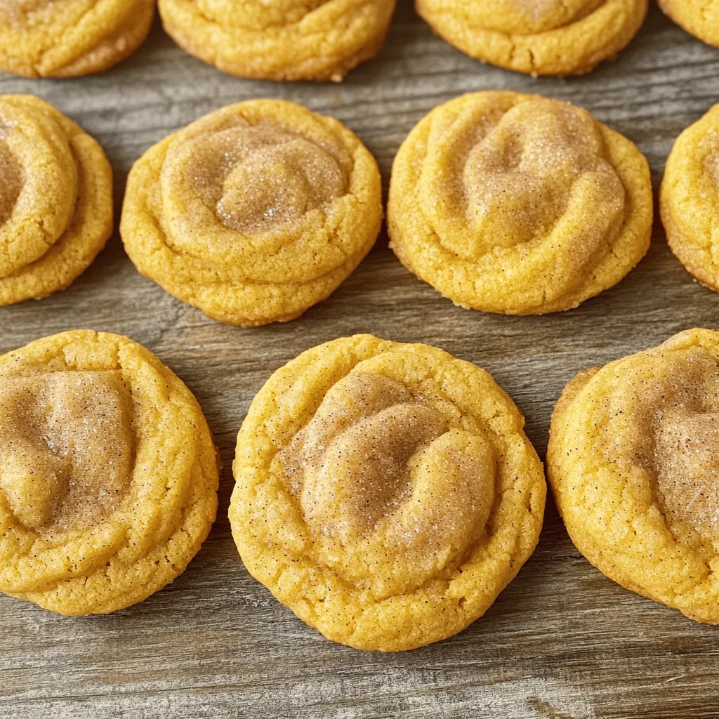 Soft and Spiced Pumpkin Snickerdoodles Delightful Treat