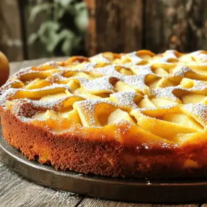For this delicious invisible apple cake, you will need: - 5 medium-sized apples, peeled and thinly sliced - 3 large eggs - 1 cup granulated sugar - 1 teaspoon vanilla extract - 1 cup all-purpose flour - 1 teaspoon baking powder - ½ teaspoon salt - 1 teaspoon ground cinnamon - 2 tablespoons melted butter - Powdered sugar for dusting (optional) Accurate measuring makes a big difference in baking. Use measuring cups and spoons for dry ingredients. For flour, spoon it into the cup and level it off with a knife. This avoids packing it down. For liquids, use a clear measuring cup and check the level at eye level. Eggs should be large and at room temperature for best results. Not all apples are the same when baking. I recommend using firm and tart apples for the best flavor. Some great choices include: - Granny Smith: These apples are tart and hold their shape well. - Honeycrisp: They add a nice balance of sweetness and crunch. - Fuji: These apples are sweet and juicy, making them a great option too. Choosing the right apples helps to enhance the taste of your invisible apple cake. Happy baking! Start by preheating your oven to 350°F (175°C). This ensures the cake bakes evenly. Next, take a 9-inch round cake pan. Grease it with butter or line it with parchment paper. This will make it easy to remove the cake later. In a large mixing bowl, grab a whisk. Beat together 3 large eggs and 1 cup of granulated sugar. Mix until the mixture is light and frothy, which takes about 3 to 5 minutes. Then, add 1 teaspoon of vanilla extract and 2 tablespoons of melted butter. Stir until everything is well combined. In another bowl, sift together 1 cup of all-purpose flour, 1 teaspoon of baking powder, ½ teaspoon of salt, and 1 teaspoon of ground cinnamon. Slowly fold these dry ingredients into the wet mixture. Use a spatula or wooden spoon, and be careful not to overmix. Now it’s time for the apples! Gently fold in 5 medium-sized apples that are peeled and thinly sliced. Make sure the apples are well coated in the batter. This step gives the cake its unique ‘invisible’ look. Pour the apple batter into the prepared cake pan. Use a spatula or the back of a spoon to spread it out evenly. This helps the cake cook uniformly. Place your filled cake pan in the preheated oven. Bake for about 45 to 50 minutes. The cake is done when the top is golden brown. You can check doneness by inserting a toothpick into the center. If it comes out clean, your cake is ready! Now you can enjoy making this delightful Invisible Apple Cake! For the full recipe, check out the [Full Recipe]. For the best texture, it’s key to slice the apples thinly. Thin slices blend into the batter well, making the apples almost invisible. This gives the cake its unique charm. Whisk the eggs and sugar until they are light and frothy. This step adds air, making the cake fluffy. Be gentle when folding in the flour mix. Overmixing can make the cake dense. One common mistake is using thick apple slices. Thick slices won’t cook properly and can make the cake soggy. Another mistake is not measuring ingredients accurately. A small error can change the cake’s texture. Also, avoid opening the oven door too soon. This can cause the cake to sink. To add a twist, try adding more spices. Ground nutmeg pairs well with cinnamon. A pinch of ginger can also enhance flavor. You can even add a splash of lemon juice for zest. Experiment with flavors that you love. This personal touch makes your cake unique. For a richer taste, consider using brown sugar instead of white sugar. It adds depth to the cake's flavor. {{image_4}} You can make a gluten-free version of this cake easily. Just swap the all-purpose flour with a good gluten-free flour blend. Look for one with xanthan gum in it. This will help mimic the texture of wheat flour. Your cake will still turn out moist and delicious. The apples keep it light, so you won’t miss the gluten. Want to add a crunch or extra flavor? Try mixing in some nuts or dried fruits. Chopped walnuts or pecans work great. They add a nice texture and depth. Dried cranberries or raisins add a touch of sweetness. Just fold them in with the apples to keep the balance right. Get creative with flavors! Add a swirl of caramel sauce for a sweet treat. A bit of lemon or orange zest brightens the cake, too. Just a teaspoon or two in the batter can make a big difference. Try these variations to make your Invisible Apple Cake even more special. For the full recipe with all the details, check out the recipe section. To store your leftover Invisible Apple Cake, first let it cool completely. Place the cake in an airtight container. This keeps it fresh and moist. You can also cover the cake with plastic wrap. Store it at room temperature for up to three days. If you want to keep it longer, refrigeration is a good option. Just remember, it may dry out a little in the fridge. Freezing is a great way to save your cake for later. First, slice the cake into pieces. Wrap each slice tightly in plastic wrap. Then, place the wrapped slices in a freezer-safe bag. Remove as much air as possible to prevent freezer burn. You can freeze the cake for up to three months. When you're ready to enjoy it, simply thaw it in the fridge overnight. To bring back the warmth and flavor, you can reheat the cake easily. Preheat your oven to 350°F (175°C). Place the sliced cake on a baking sheet. Cover it lightly with aluminum foil to keep it moist. Heat for about 10 to 15 minutes, or until warmed through. You can also use a microwave for quick reheating. Just place a slice on a microwave-safe plate and heat for 15-20 seconds. Enjoy the fresh taste of your Invisible Apple Cake! Invisible Apple Cake is a unique dessert. It has a light texture and a hint of cinnamon. The apples blend into the cake, making them hard to see. This creates a “hidden” effect, which is fun and surprising. As you slice it, you reveal the sweet, tender apples mixed within the fluffy batter. Yes, you can! While apples are the star here, feel free to experiment. Pears or peaches work great as substitutes. Even berries can give a tasty twist. Just remember to slice the fruit thinly. This helps them blend in nicely with the batter. To check if the cake is done, look for a golden top. Insert a toothpick into the center. If it comes out clean, your cake is ready. You can also gently press the top with your finger. It should spring back, showing it is baked through. Invisible Apple Cake is delicious on its own. You can serve it warm or at room temperature. A dusting of powdered sugar adds a nice touch. For extra indulgence, top it with whipped cream or vanilla ice cream. This makes the dessert even more delightful. For the full recipe, check out [Full Recipe]. In this post, we broke down how to make Invisible Apple Cake. We discussed key ingredients, measuring tips, and the best apples for baking. I guided you through each step, from preparing the oven to baking time. I shared tips for perfect texture and common mistakes to avoid. We even looked at tasty variations and how to store leftovers properly. Now, you are ready to create a delicious cake that delights everyone. Enjoy your baking adventure!