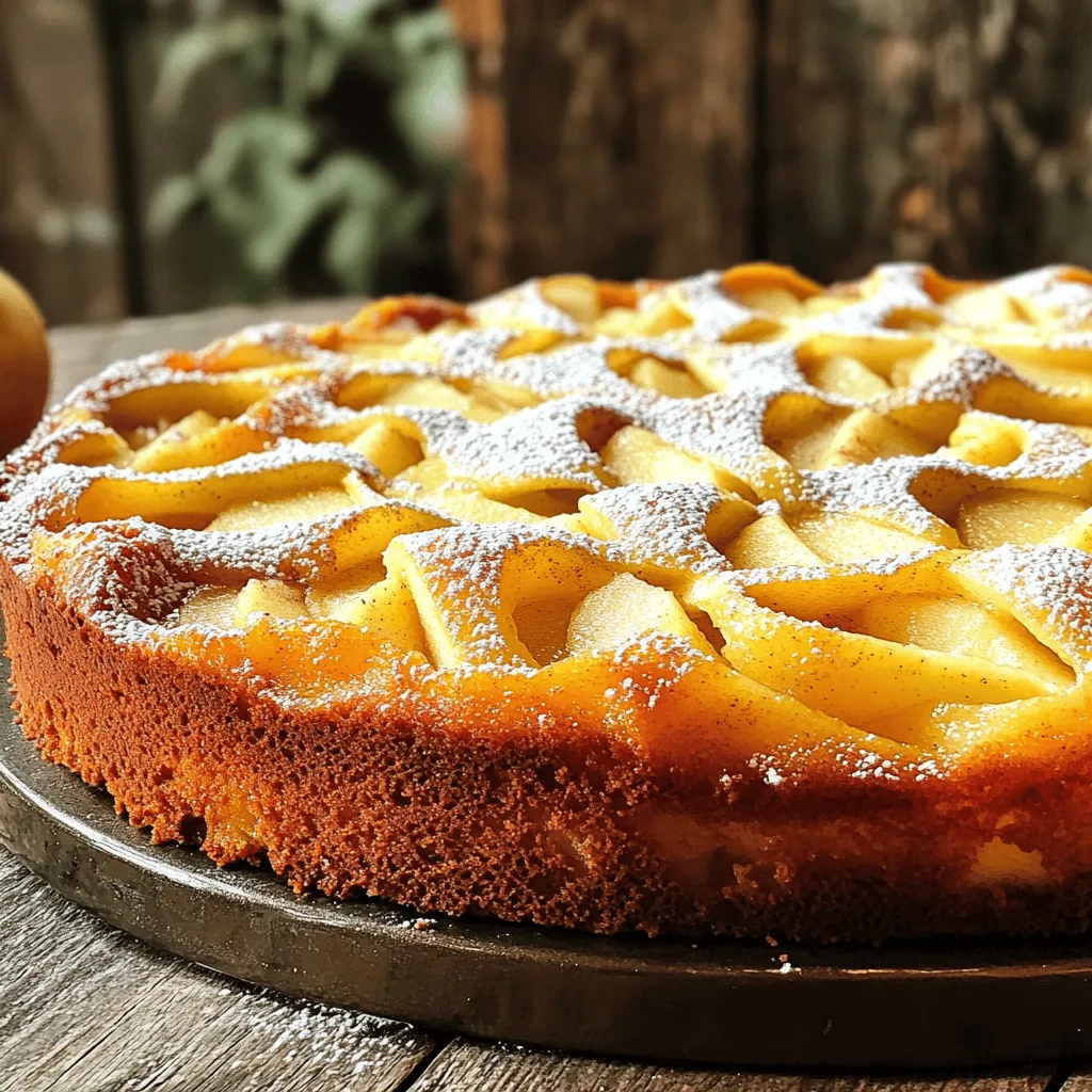 Invisible Apple Cake Irresistible and Easy Recipe